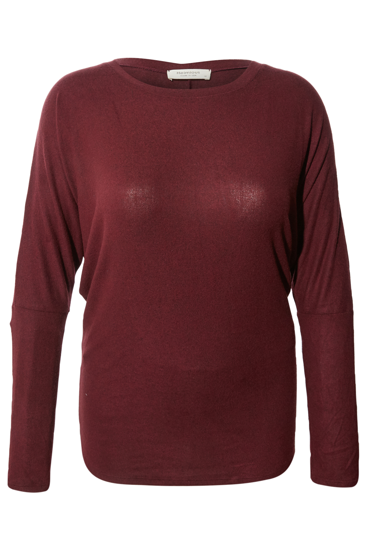 Stella Brushed Long Sleeve Dolman Top
