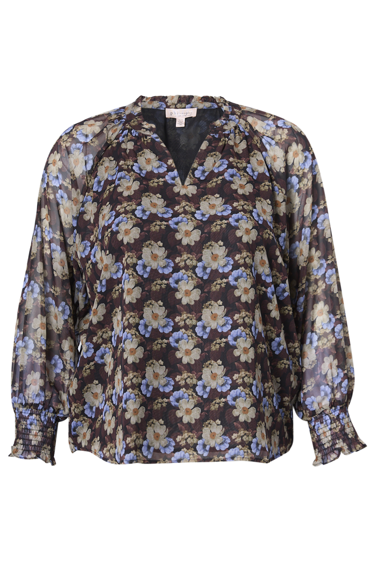 Floral Long Sleeve Blouse
