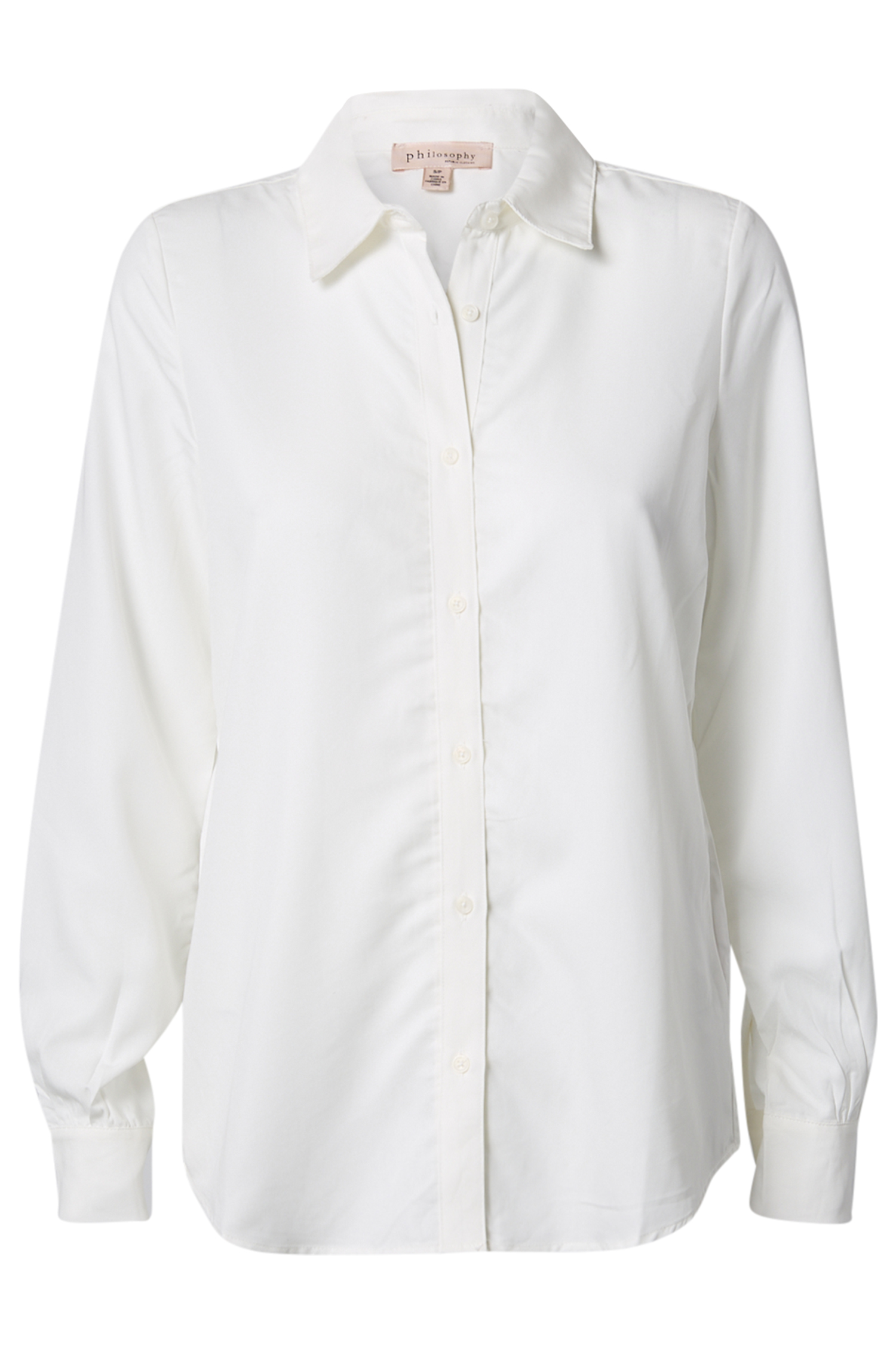 Long Sleeve Button Up Top