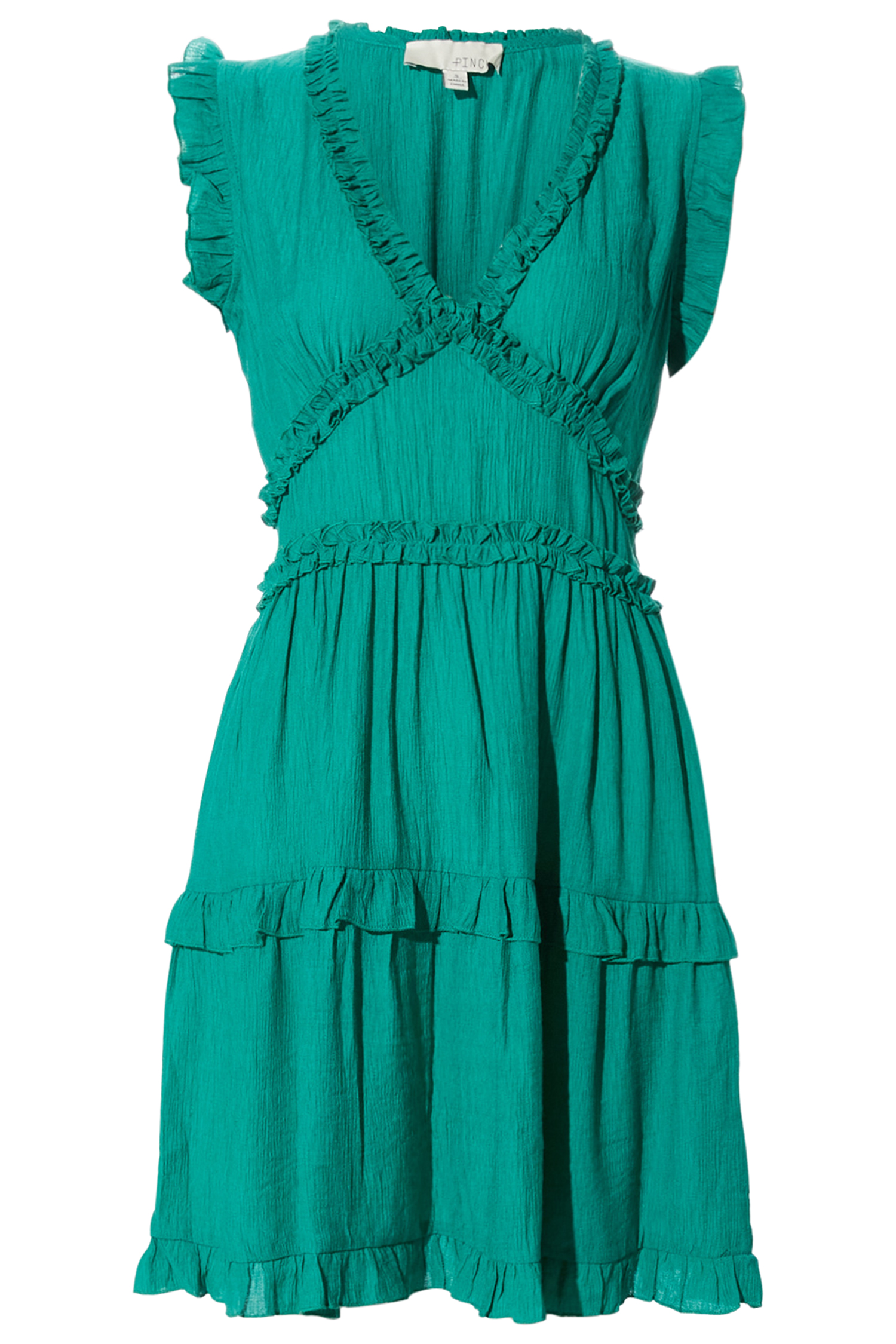 Tiered Mini Dress