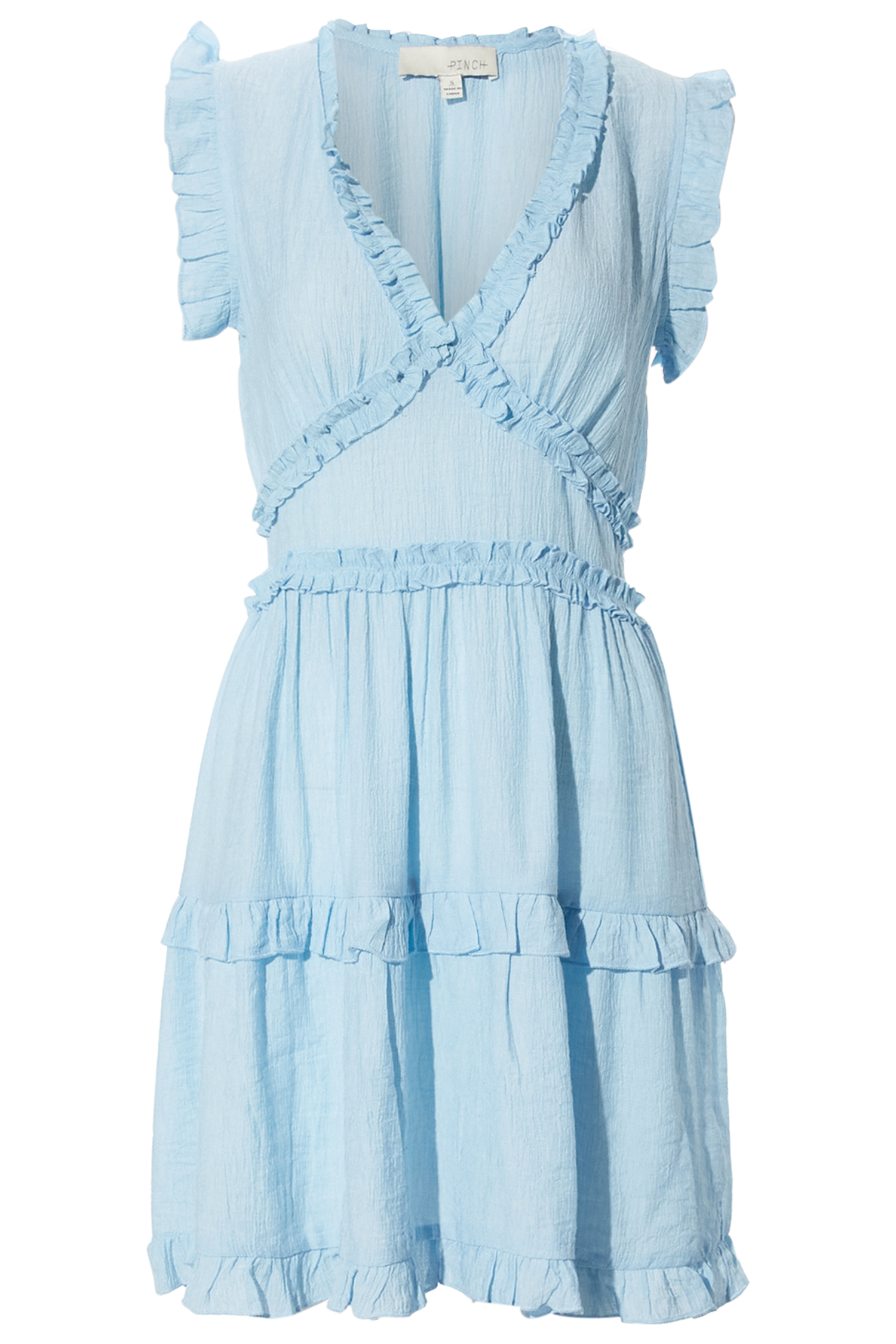 Tiered Mini Dress