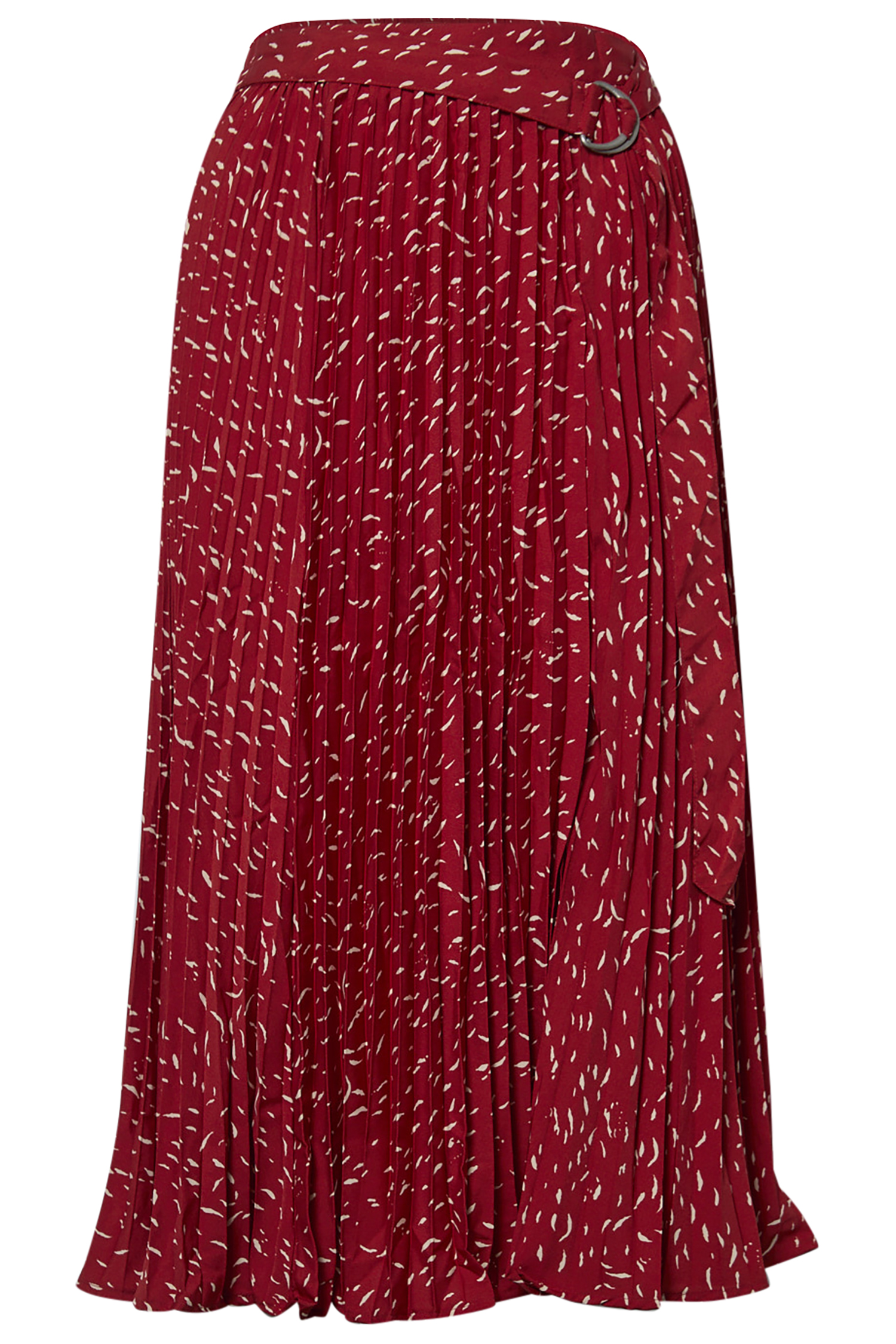 Pleated Midi Skirt