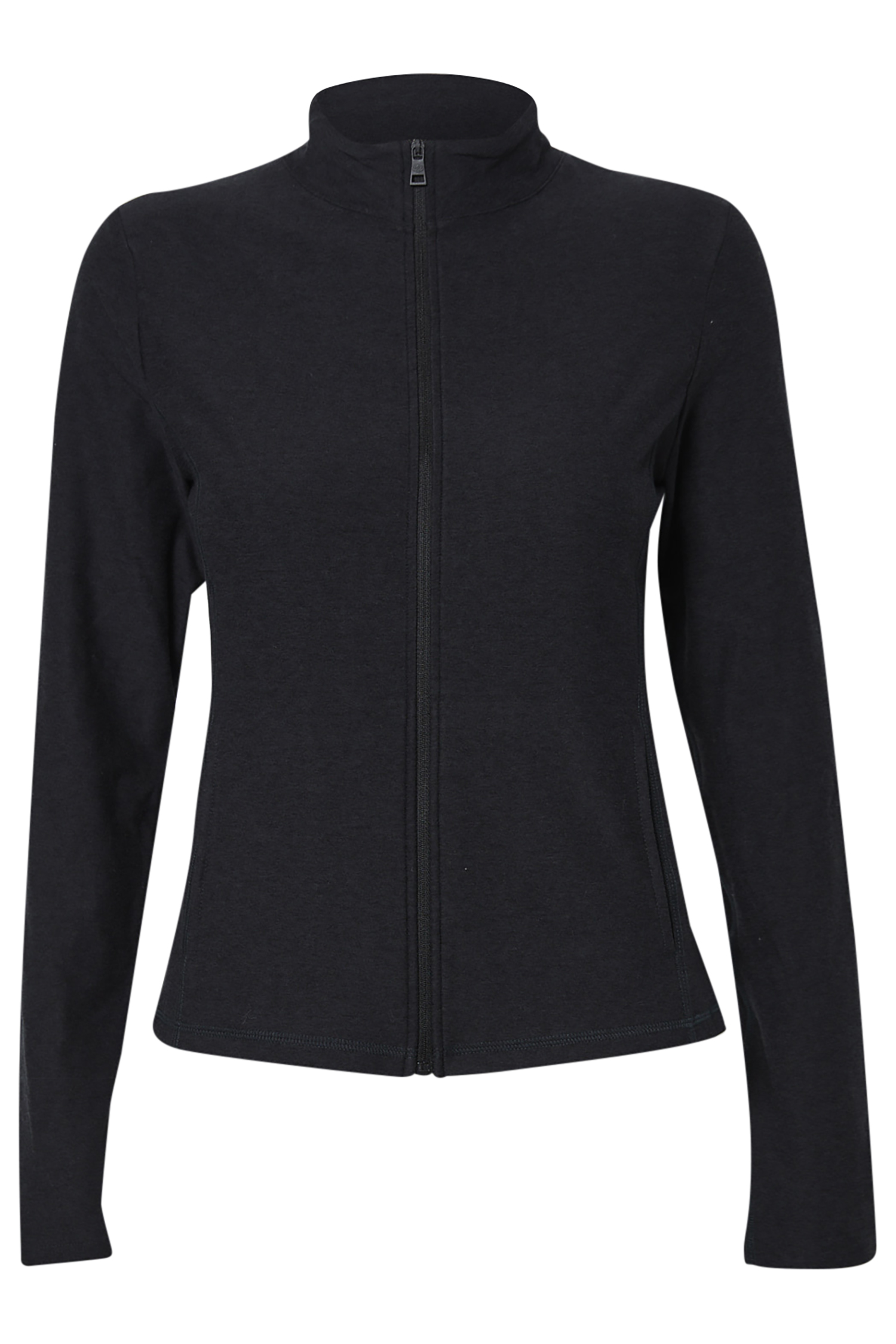 Mock Neck Zip Up Jacket