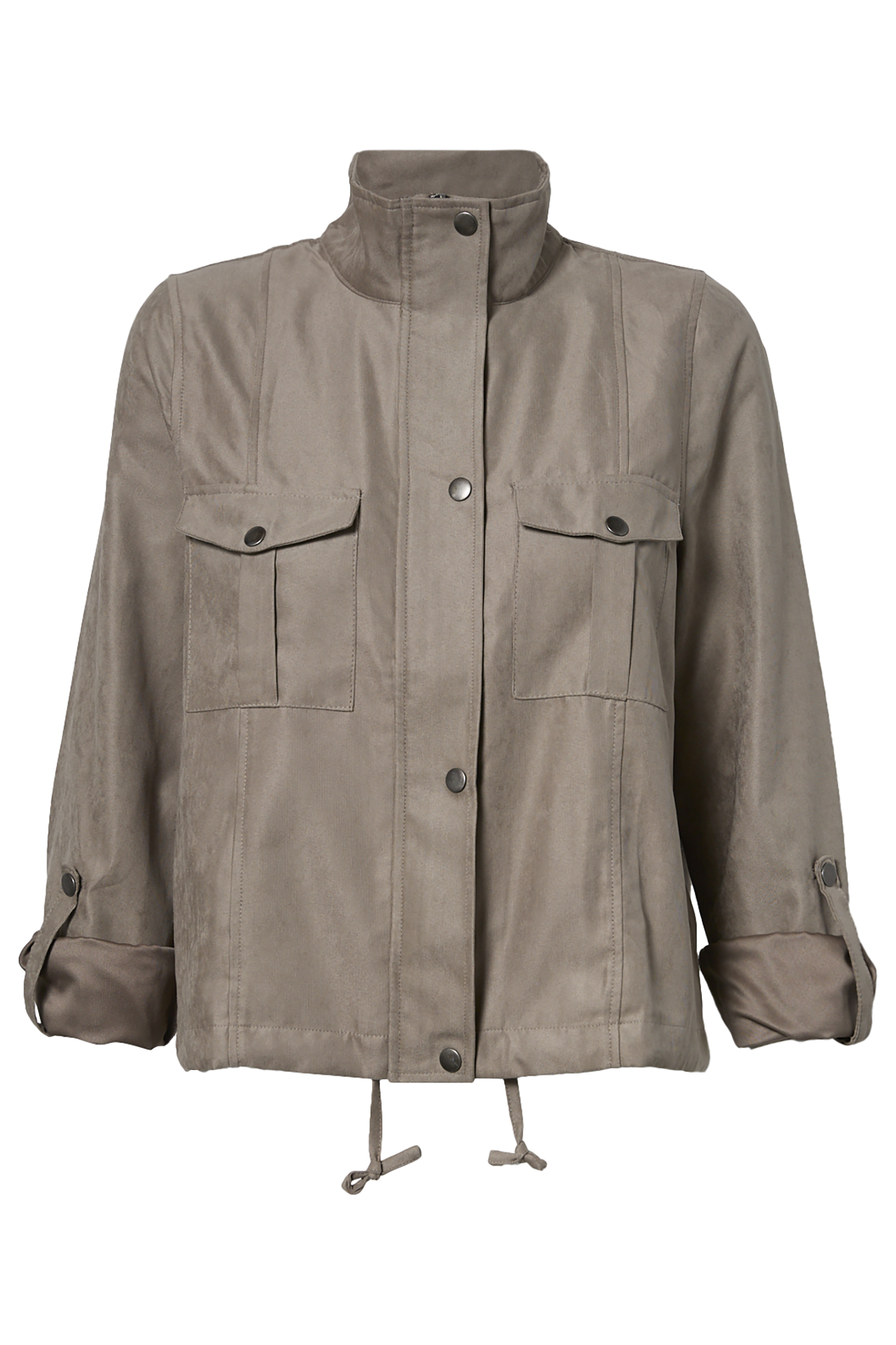 Peach Skin Utility Jacket