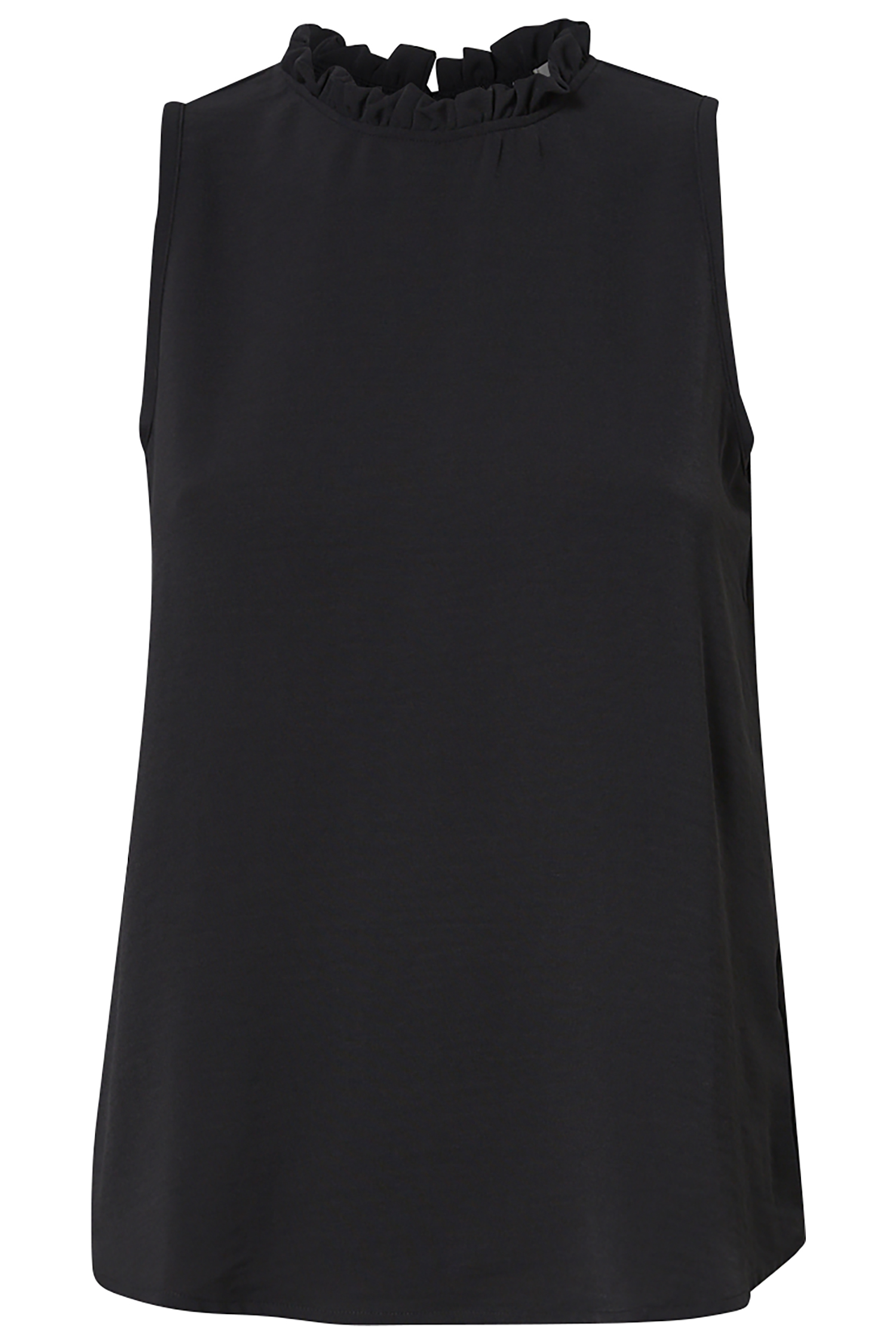 Mock Neck Sleeveless Top