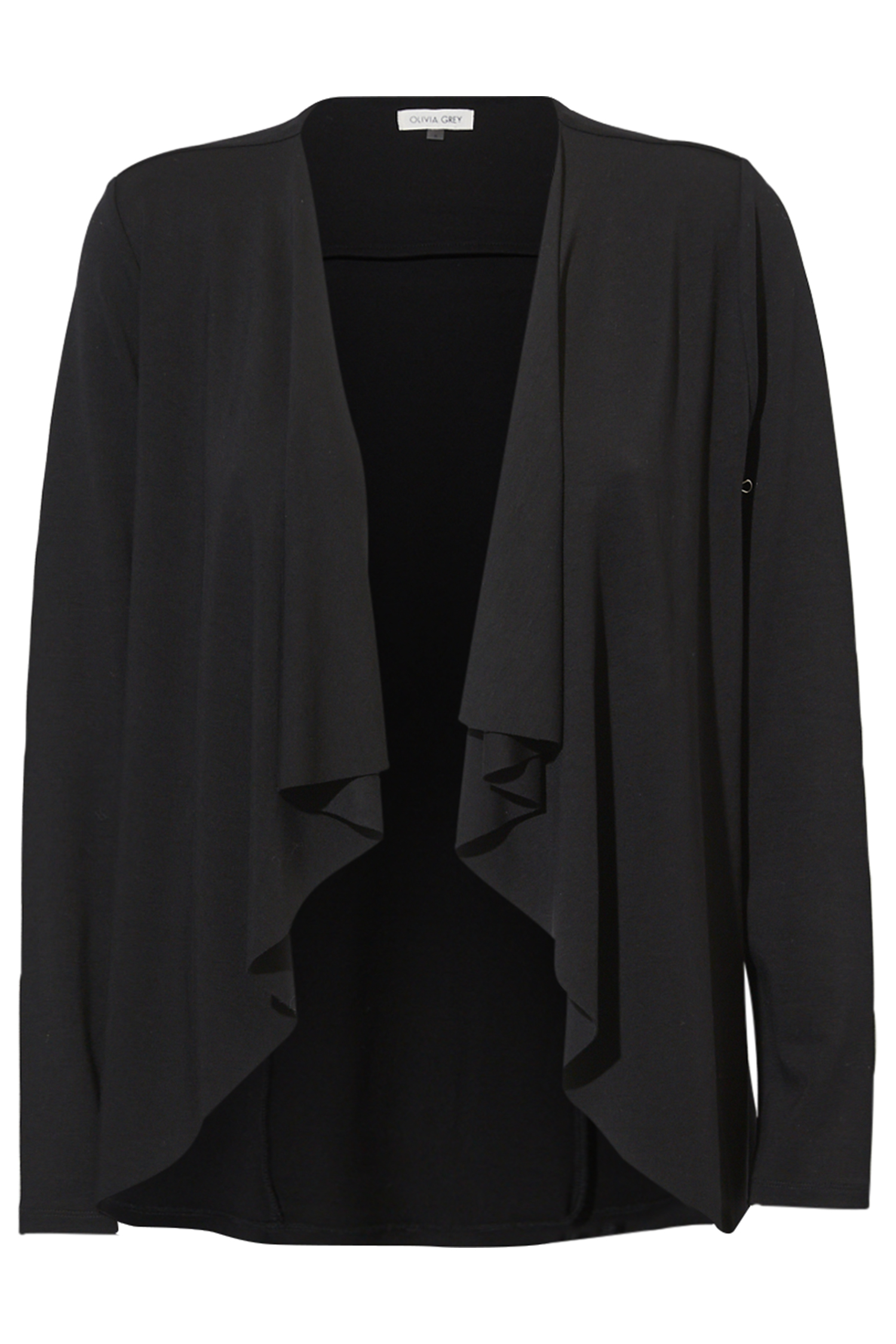 Drape Front Ponti Blazer