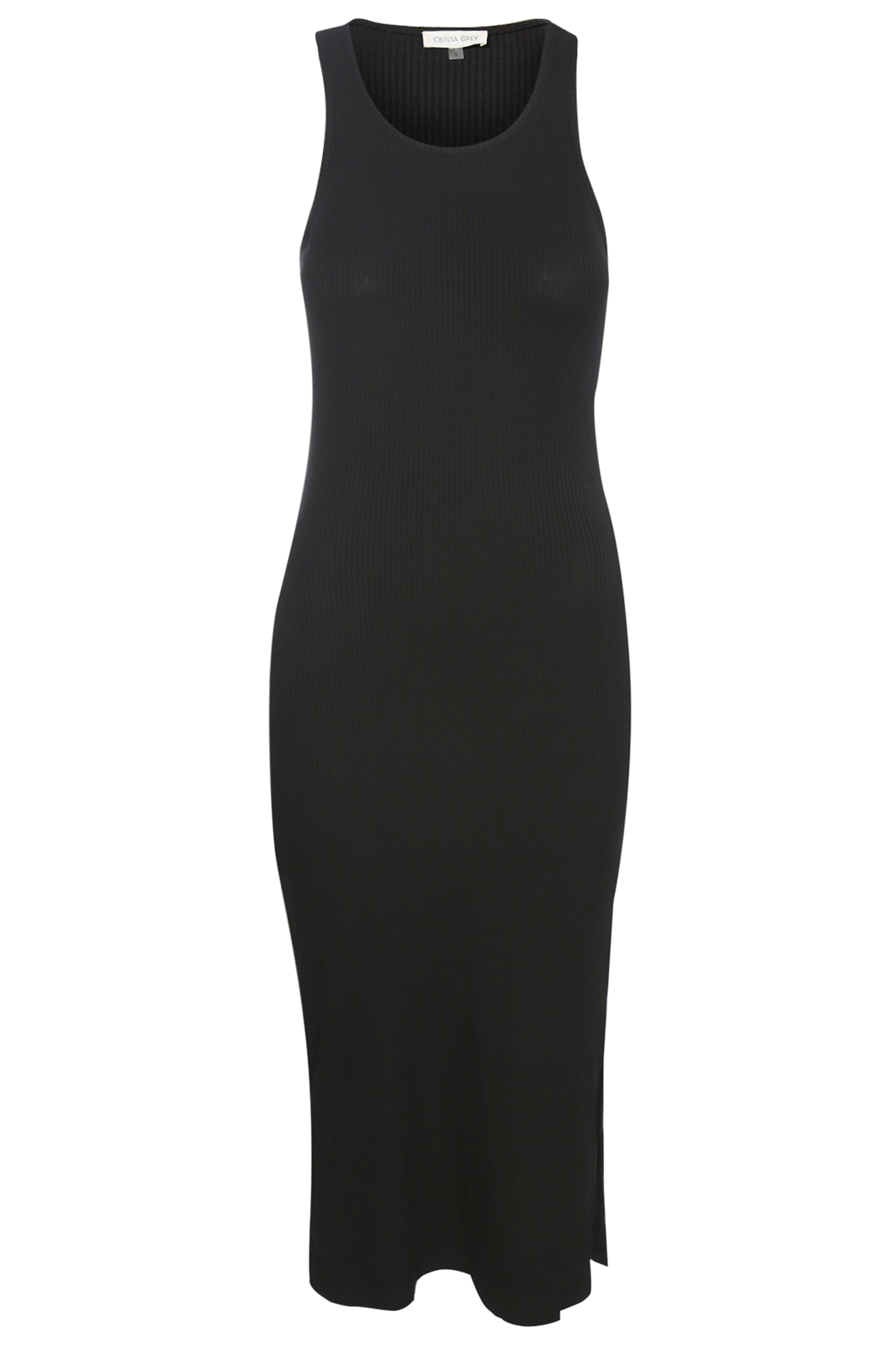 Ribbed Tank Midi Dress