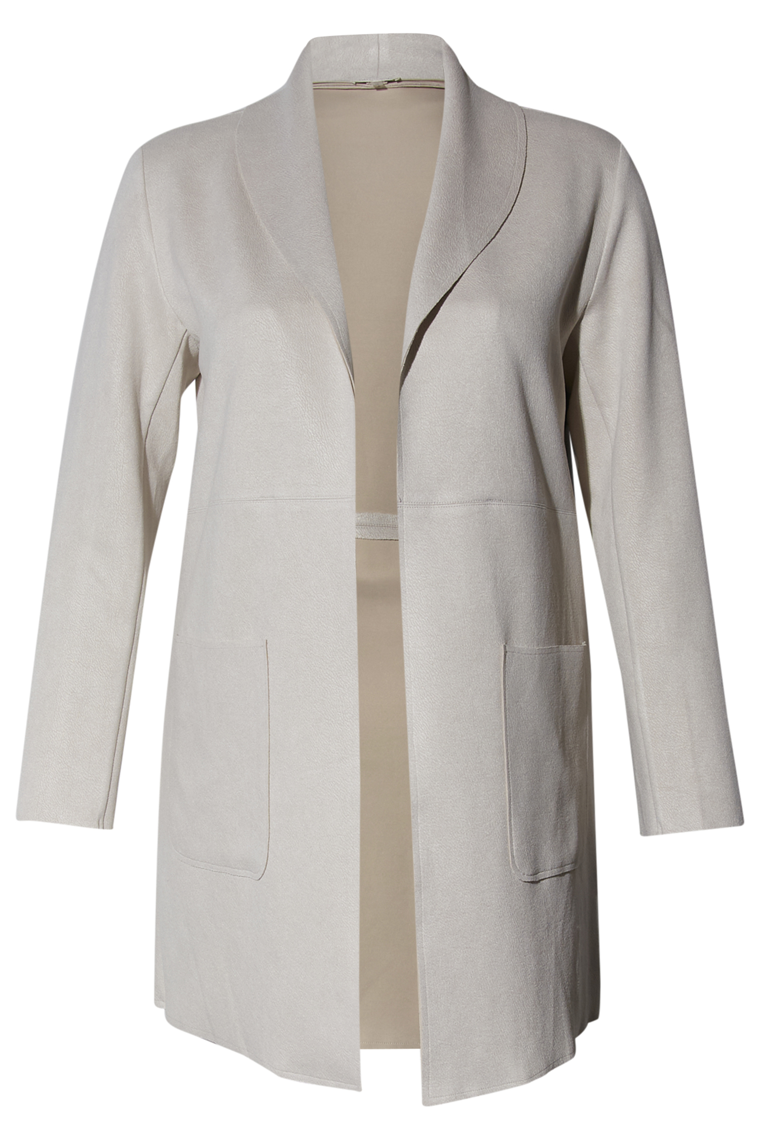 Open Front Long Coat