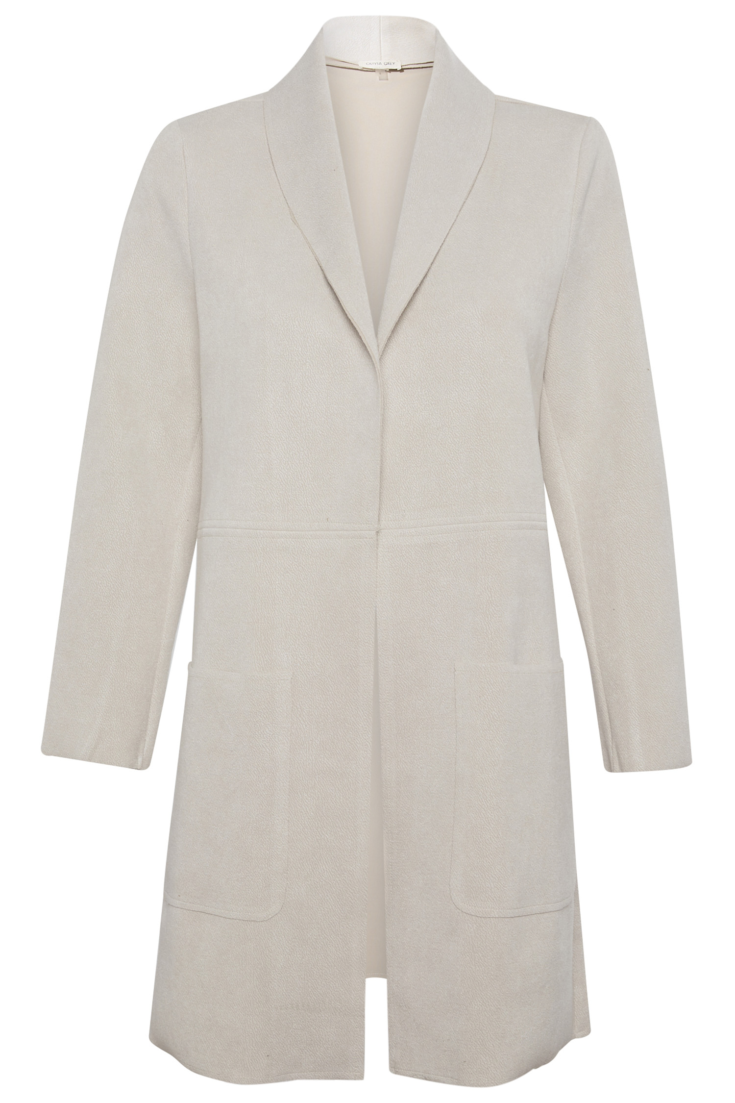 Open Front Long Coat