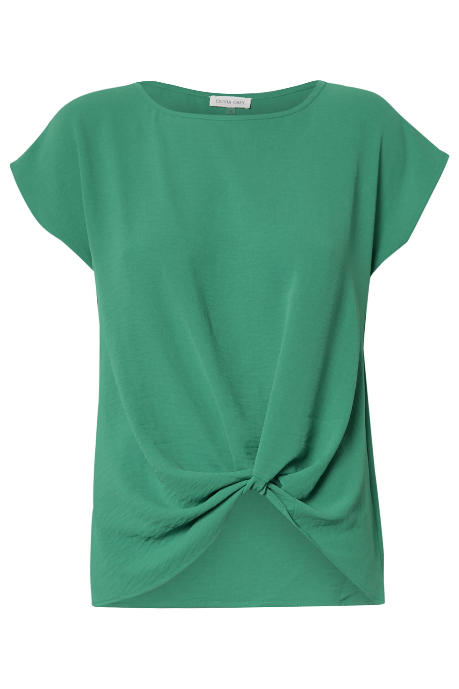 Front Twist Hem Top