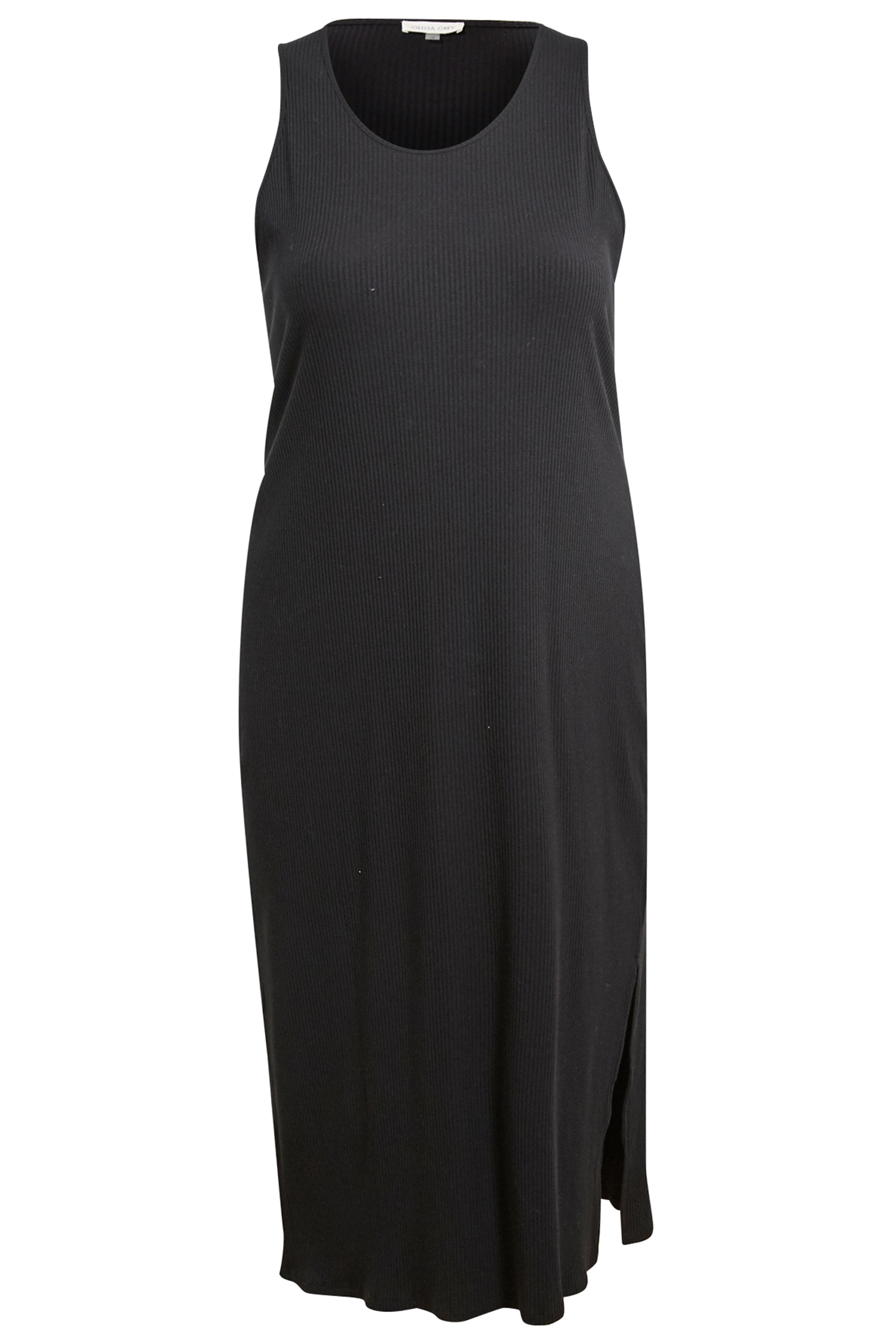 Ribbed Tank Midi Dress