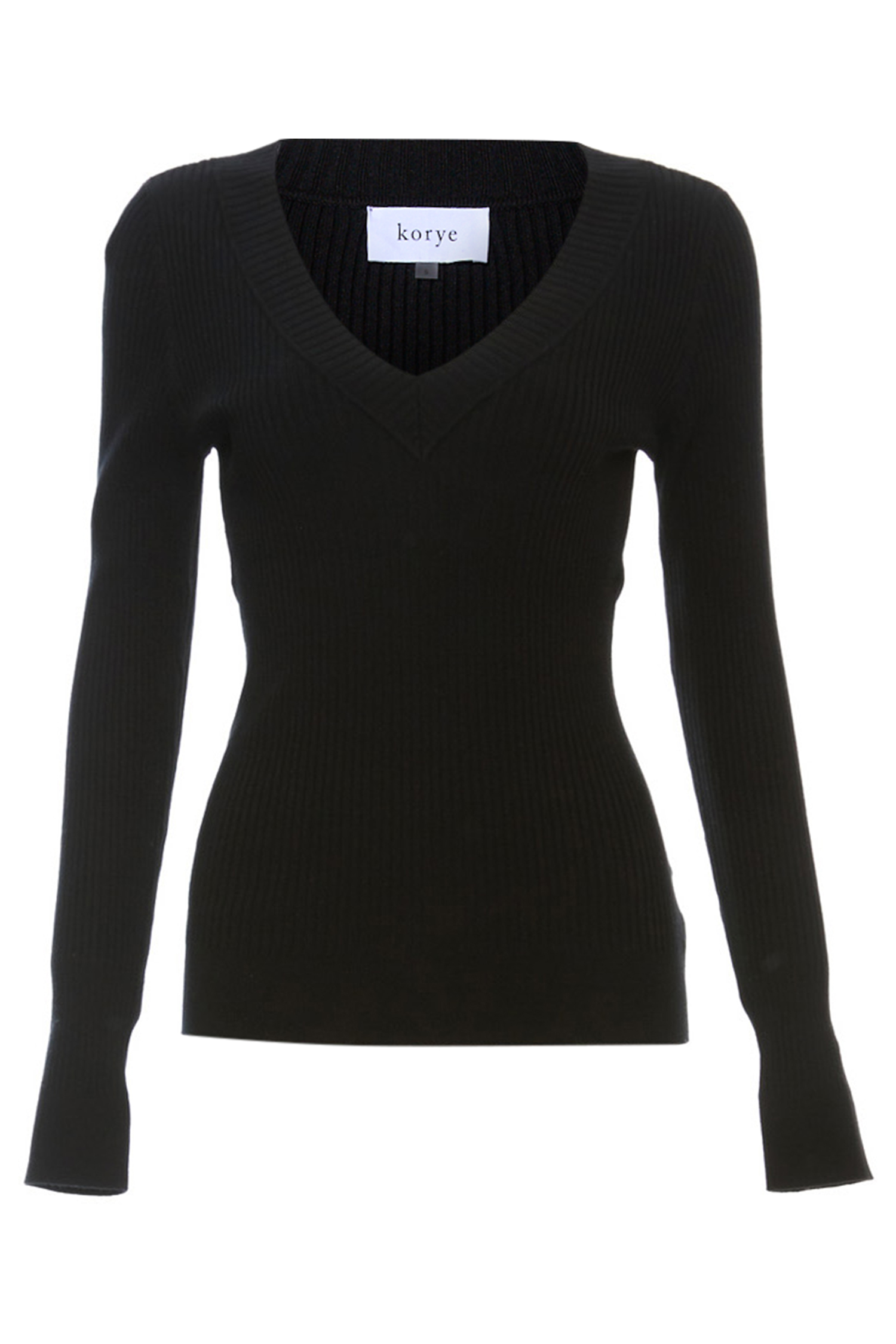 Wide V-Neck Pullover