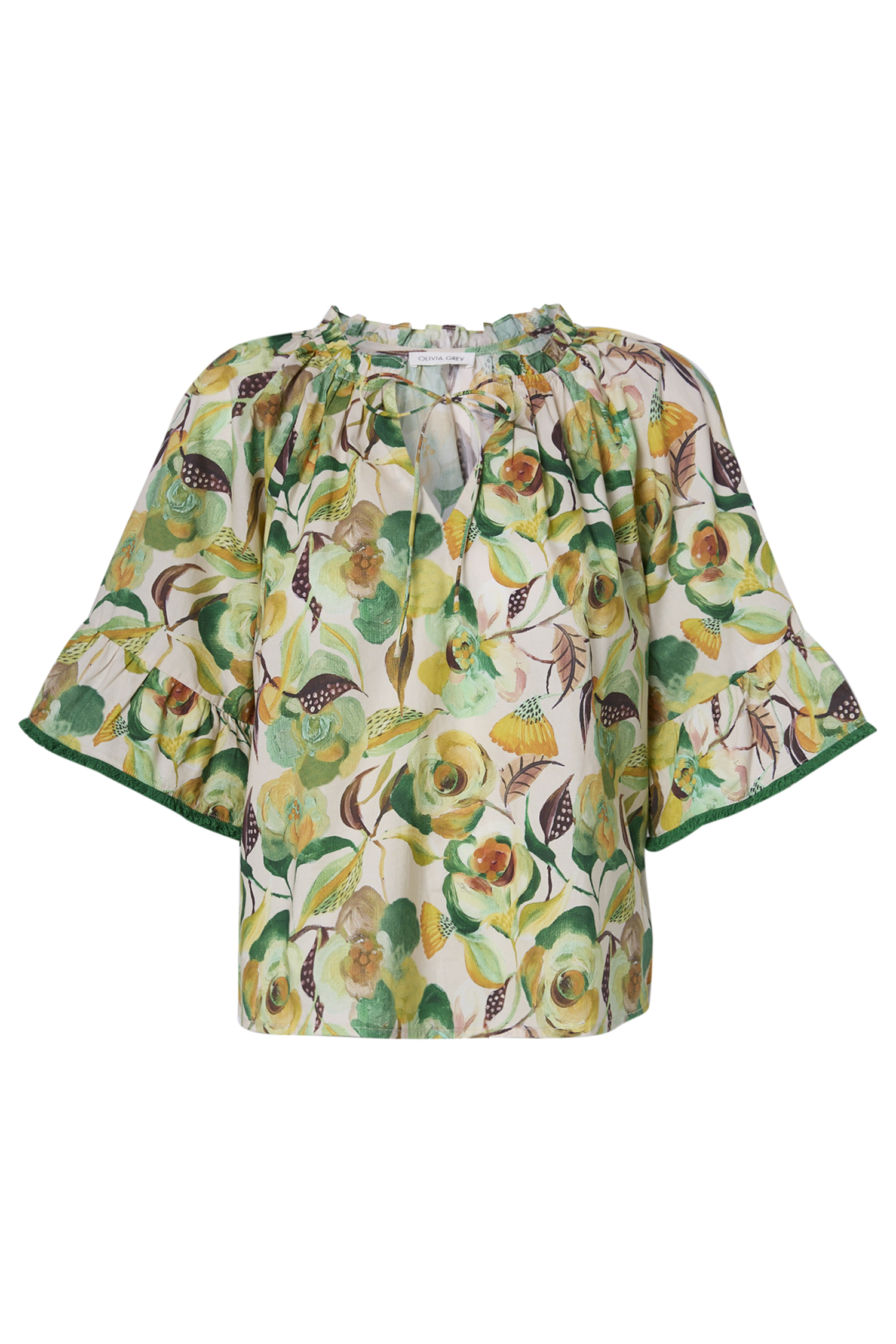 Half Sleeve Printed Blouse