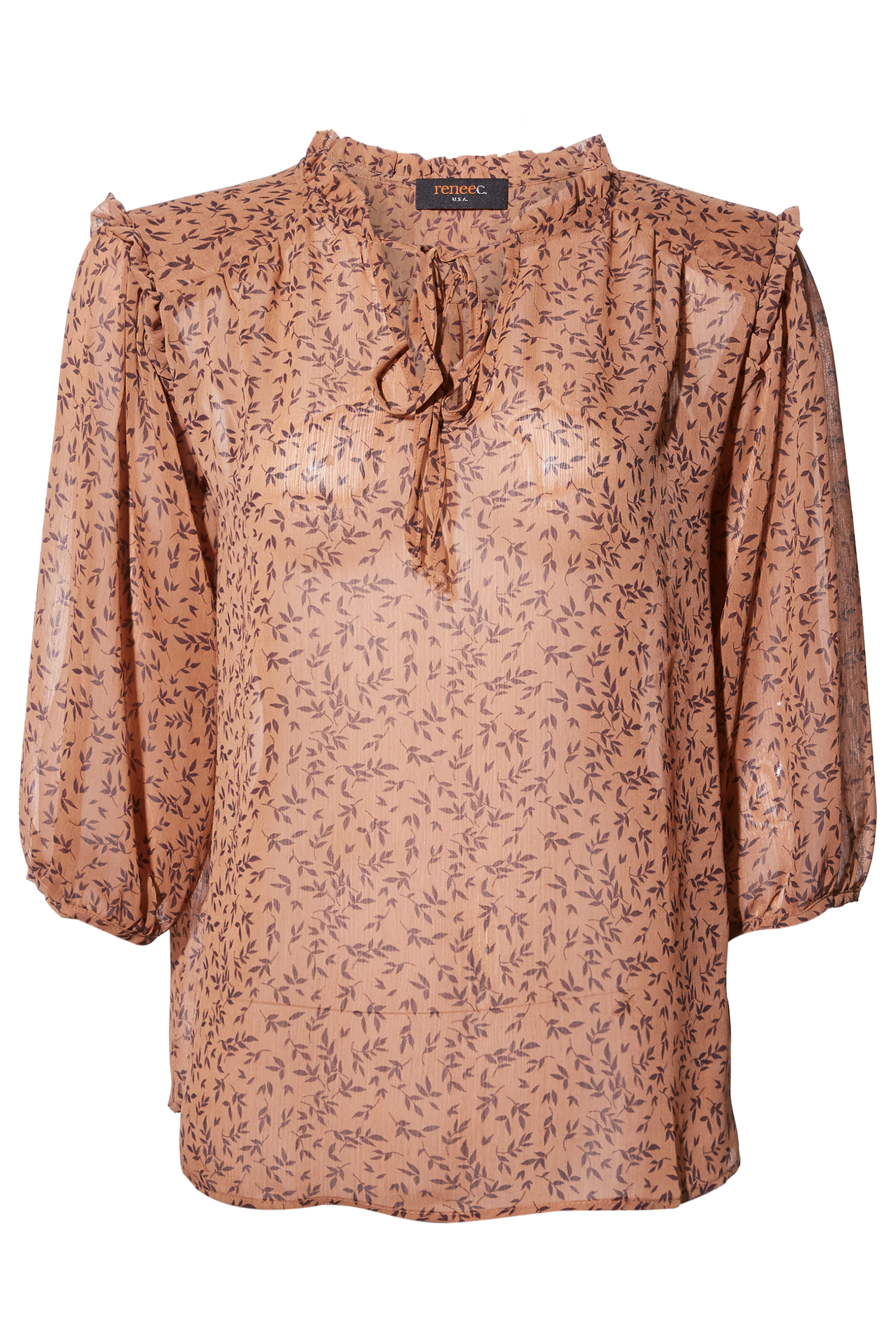 Tie Neck Blouse