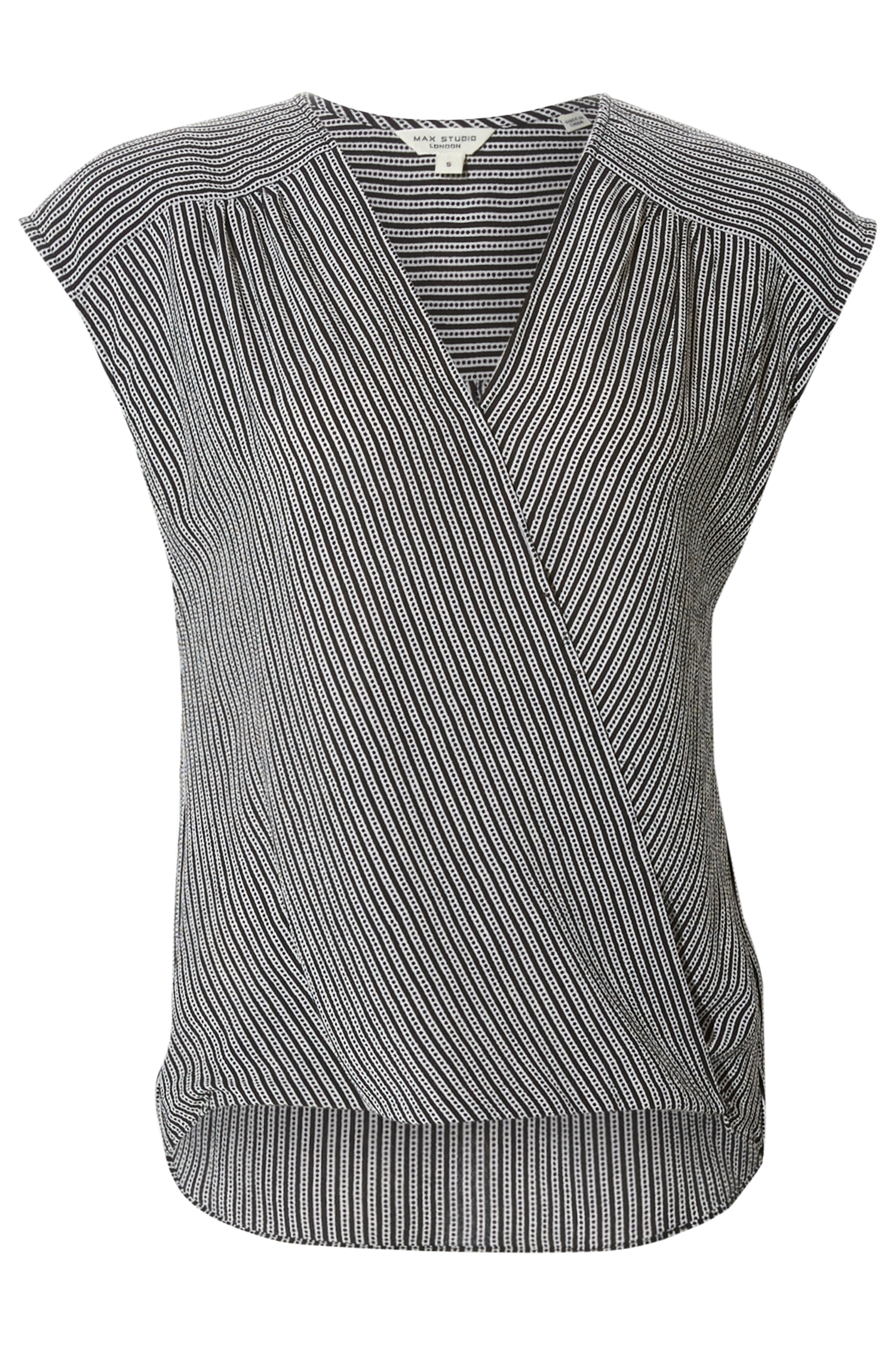 Short Sleeve Surplice Top