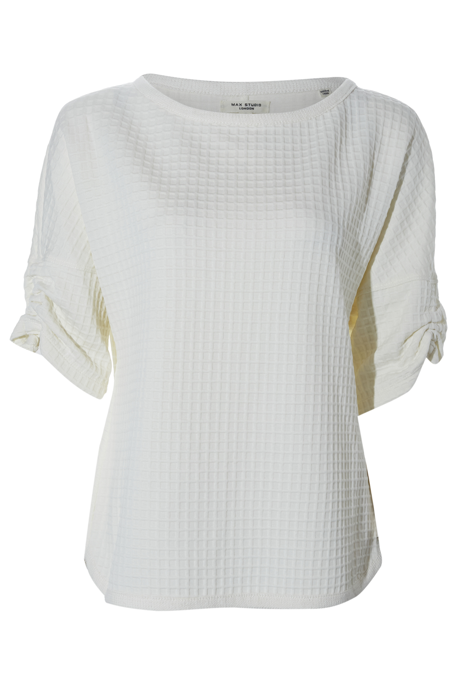 Ruched Sleeve Top