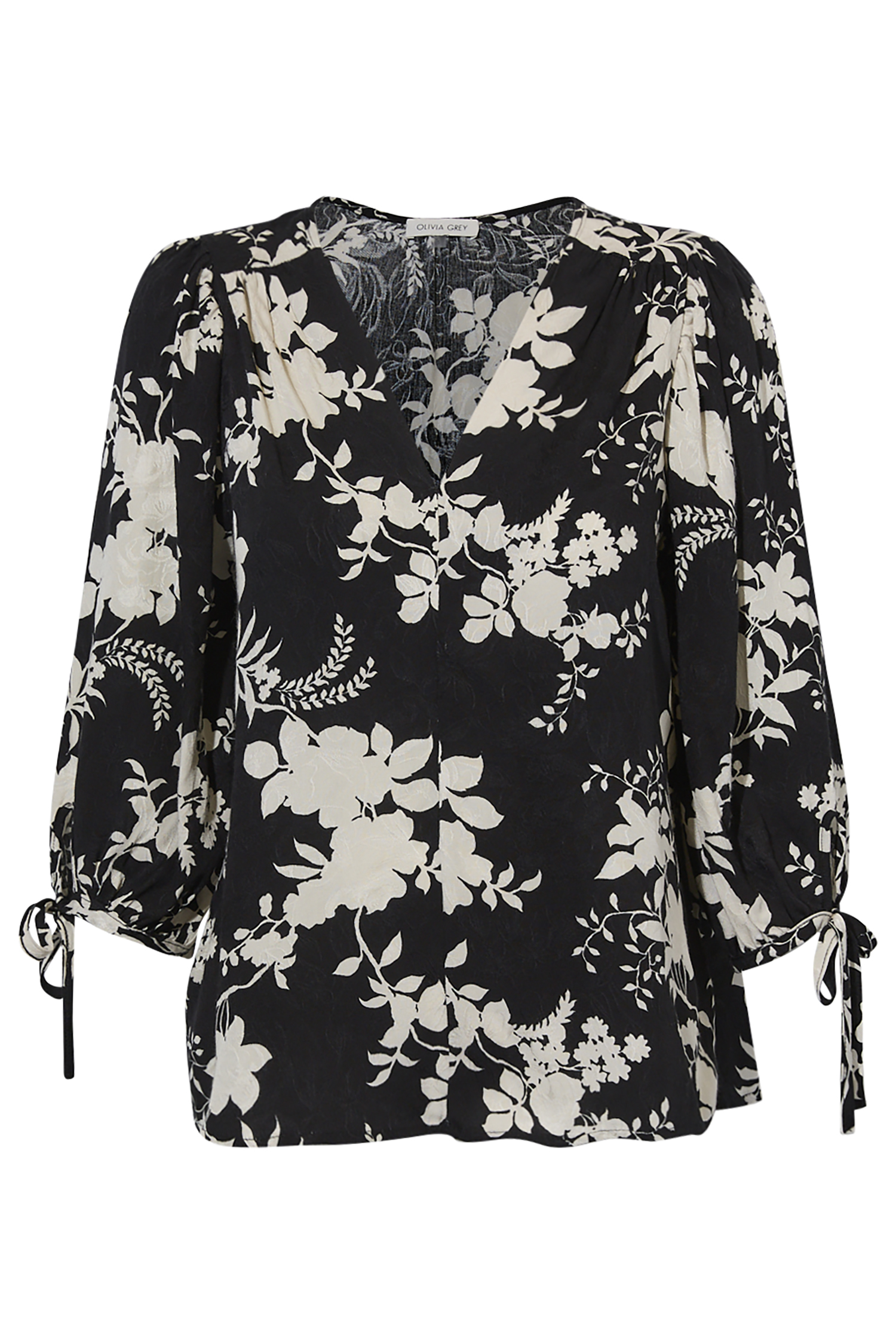 Floral 3/4 Blouse