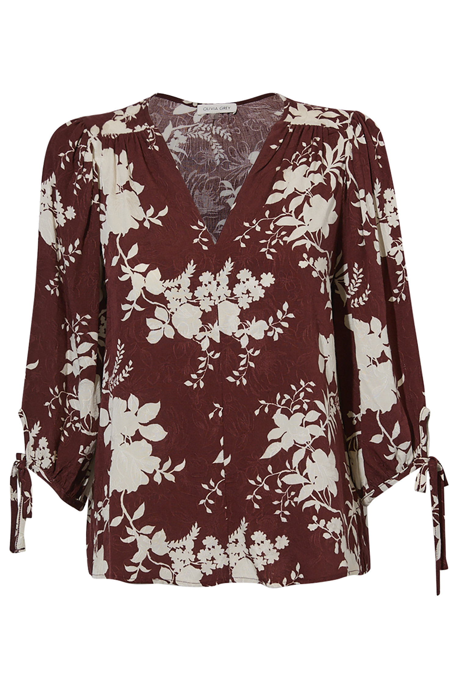 Floral 3/4 Blouse