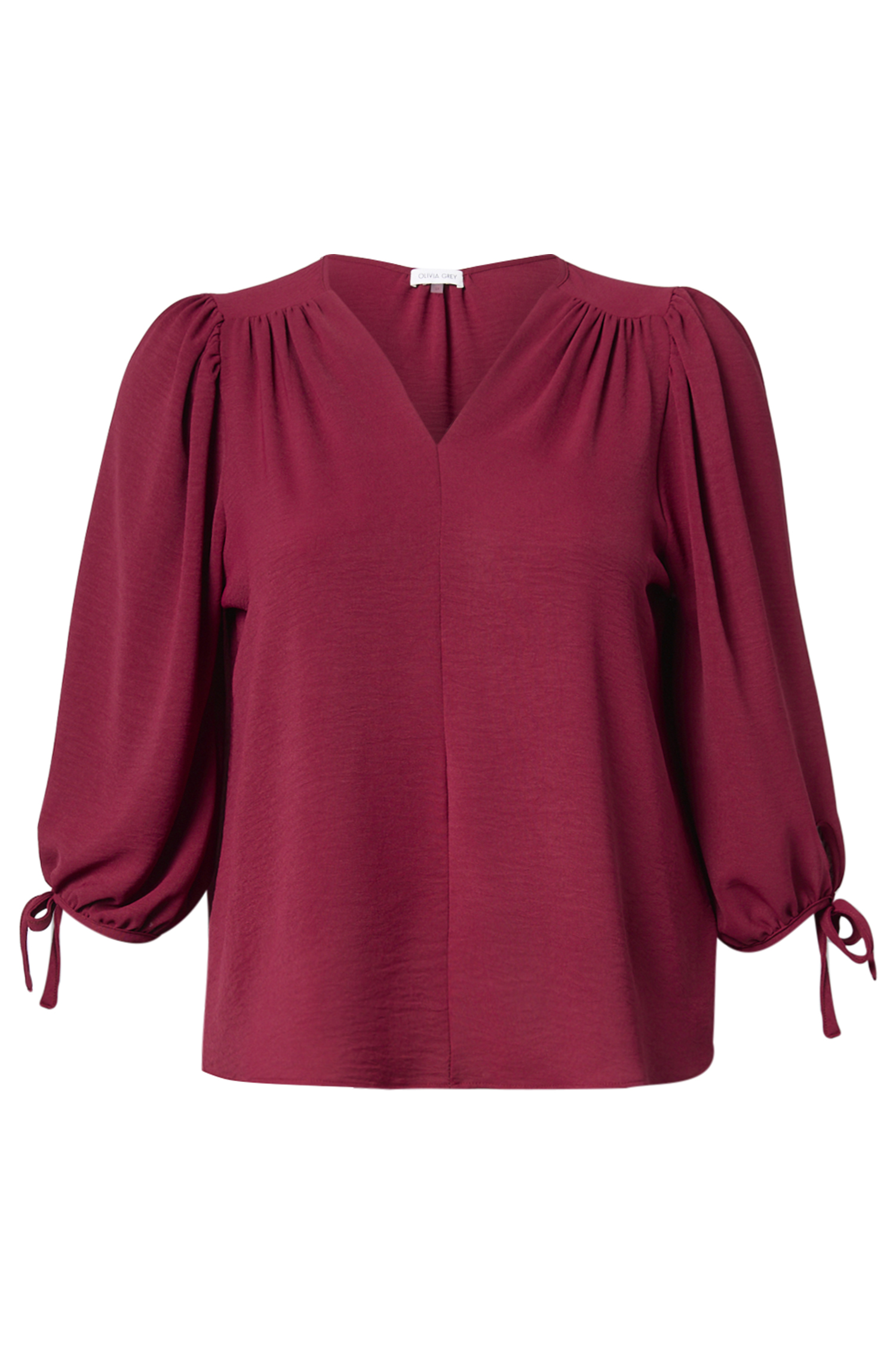Tie Sleeve Blouse