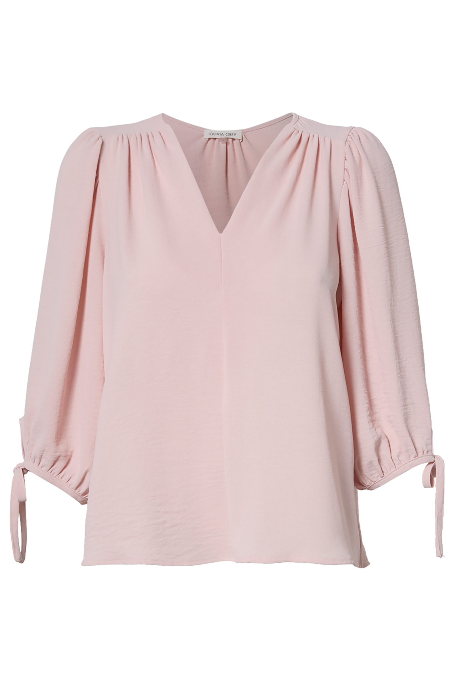 Tie Sleeve Blouse