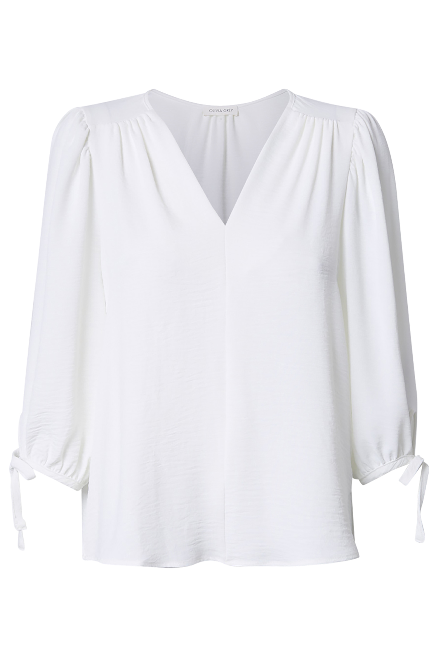 Tie Sleeve Blouse
