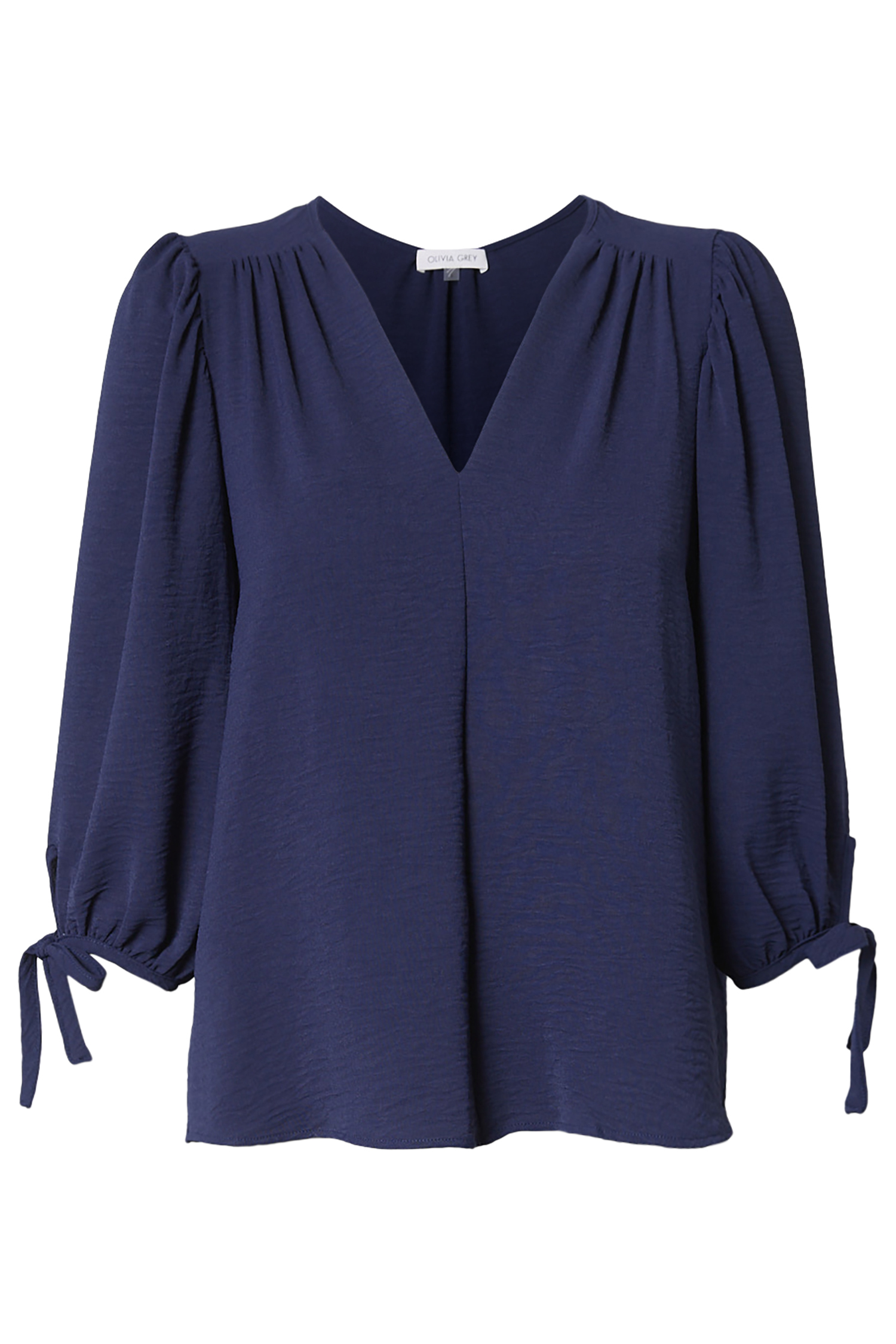 Tie Sleeve Blouse