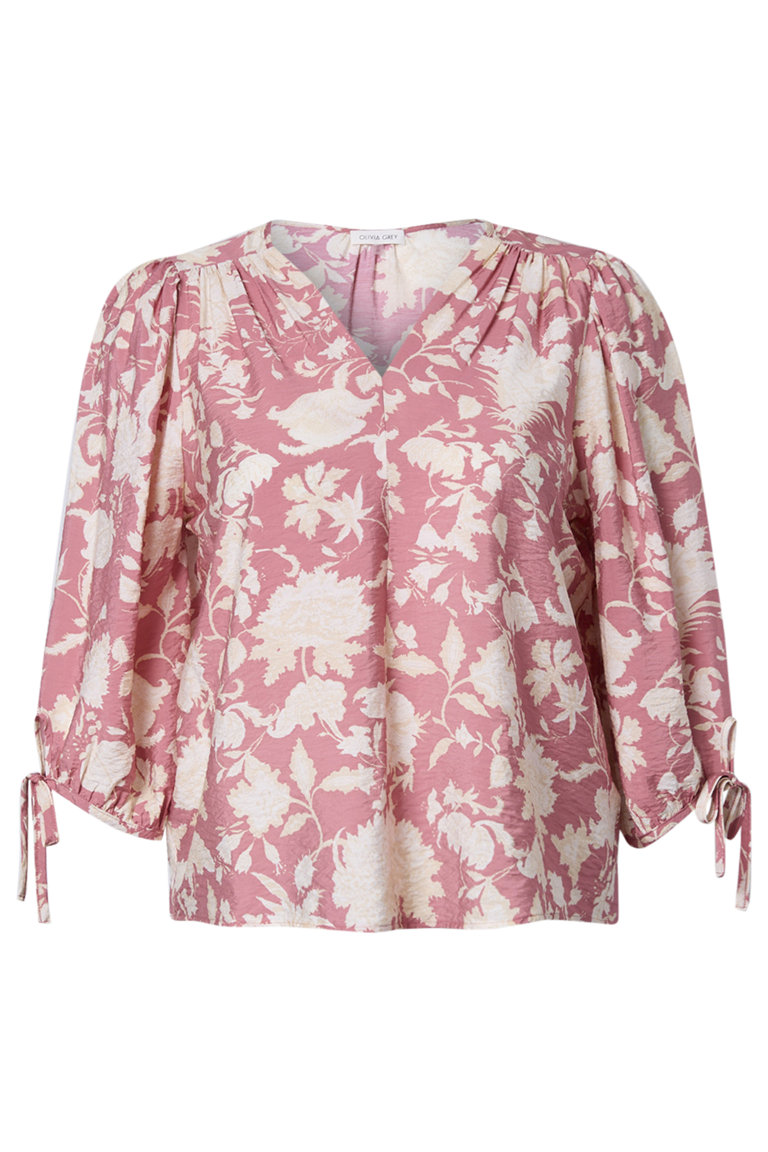 Floral 3/4 Sleeve Blouse