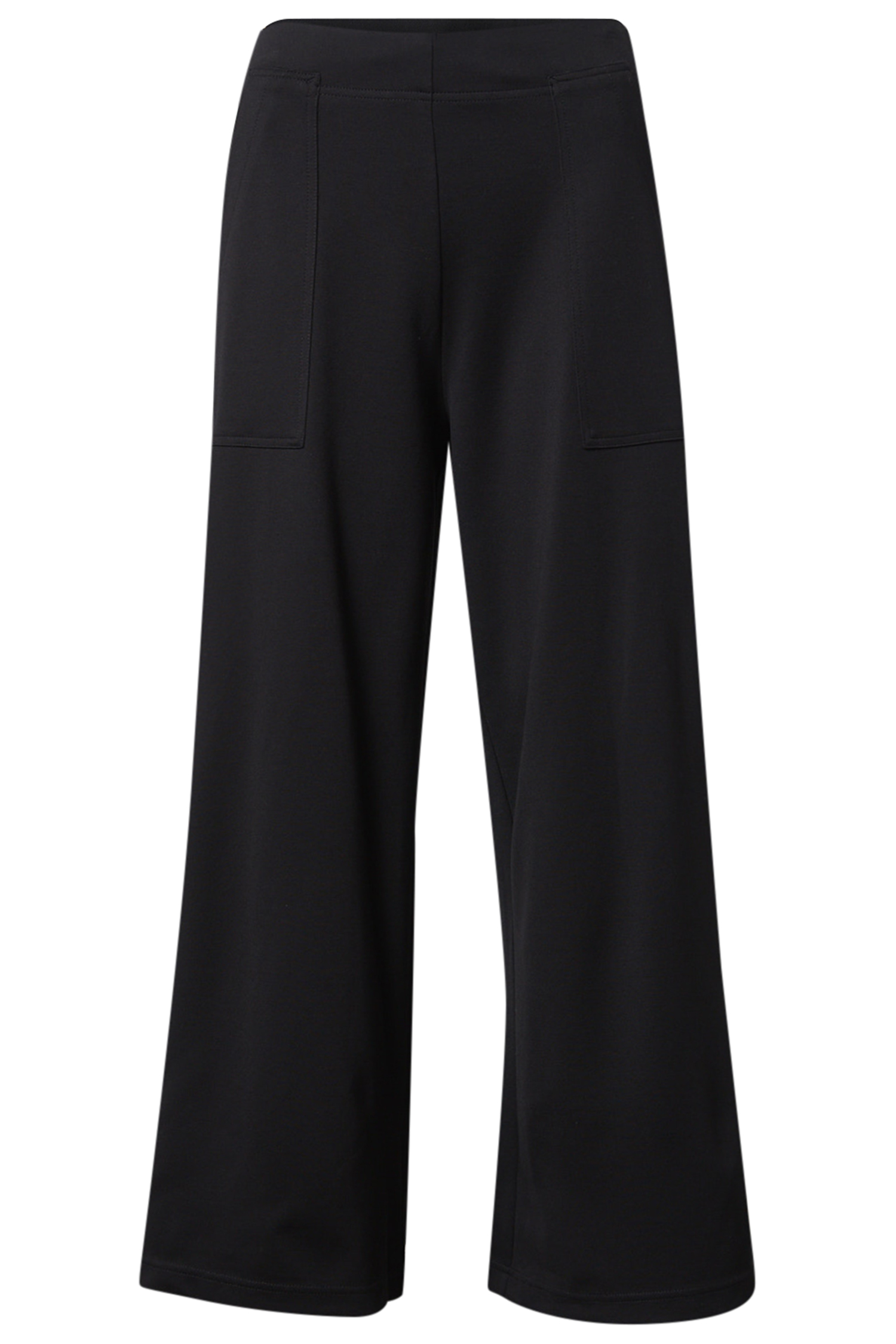 Cropped High Rise Pull On Pant