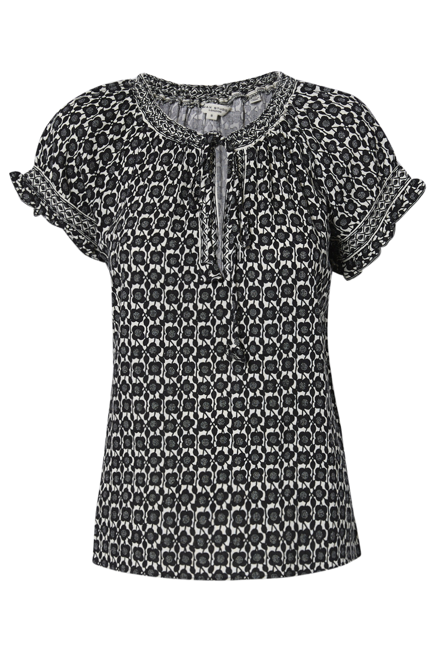 Short Sleeve Printed Top