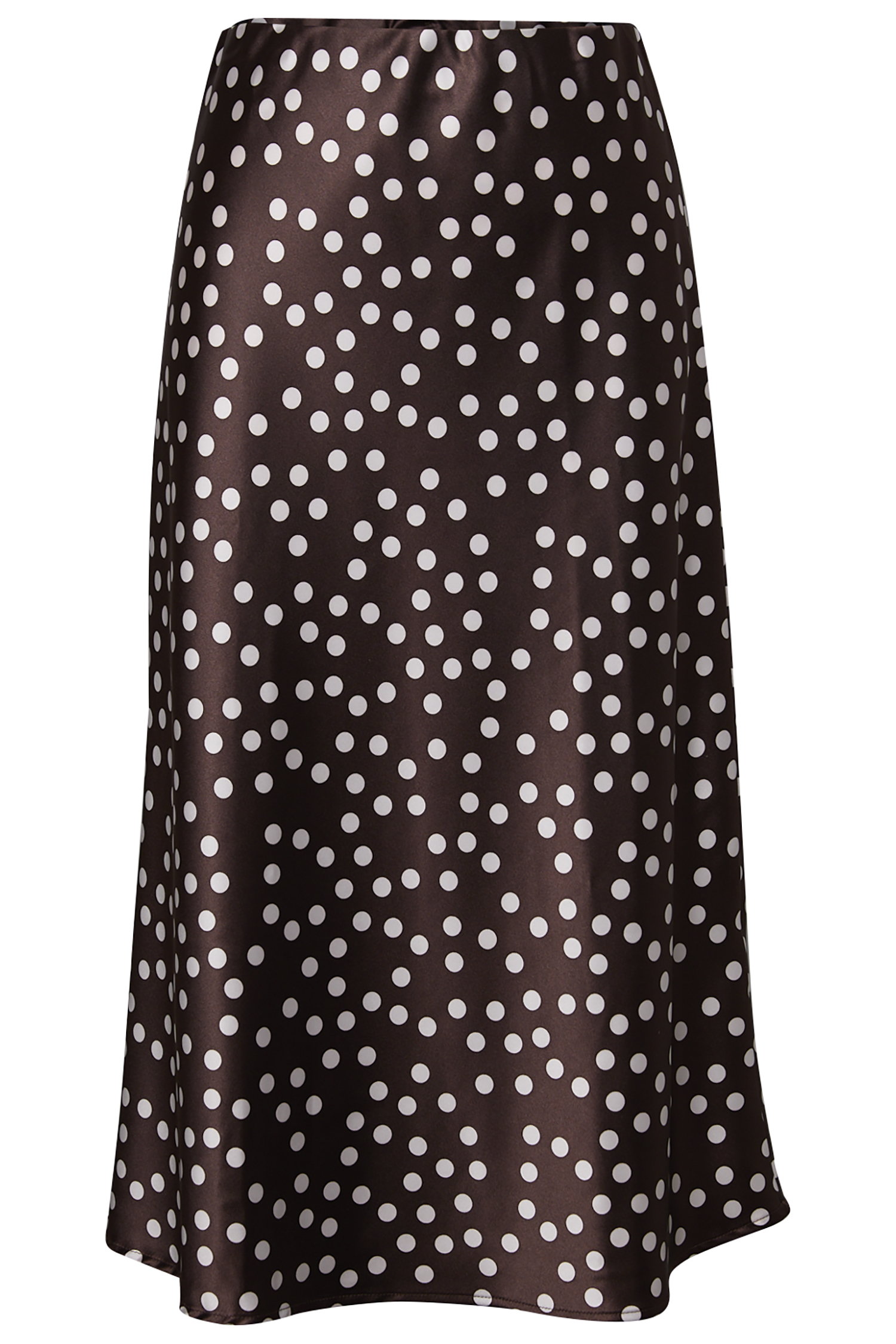Polka Dot Midi Skirt