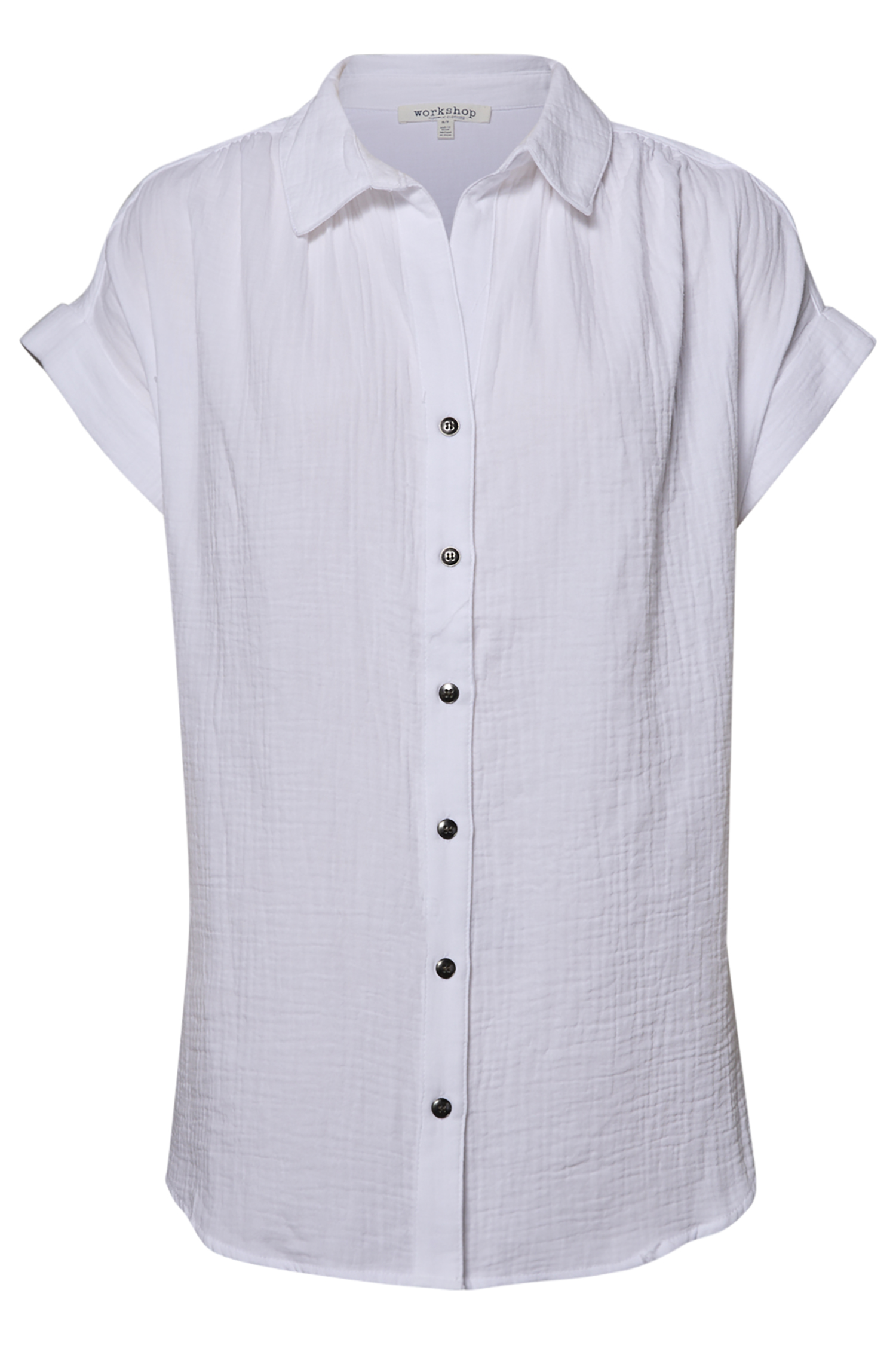 Collared Short Sleeve Shirt