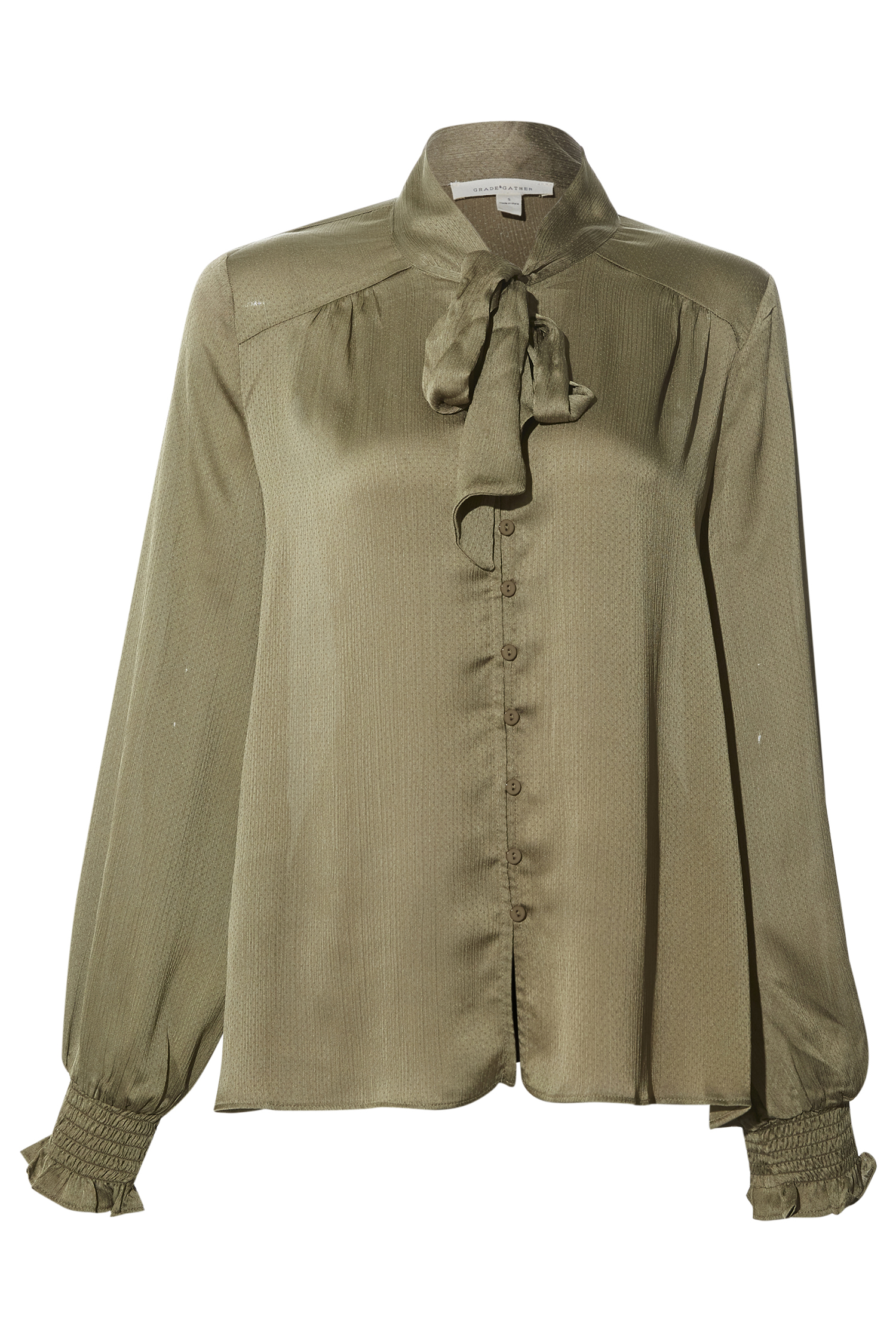 Front Tie Detail Blouse