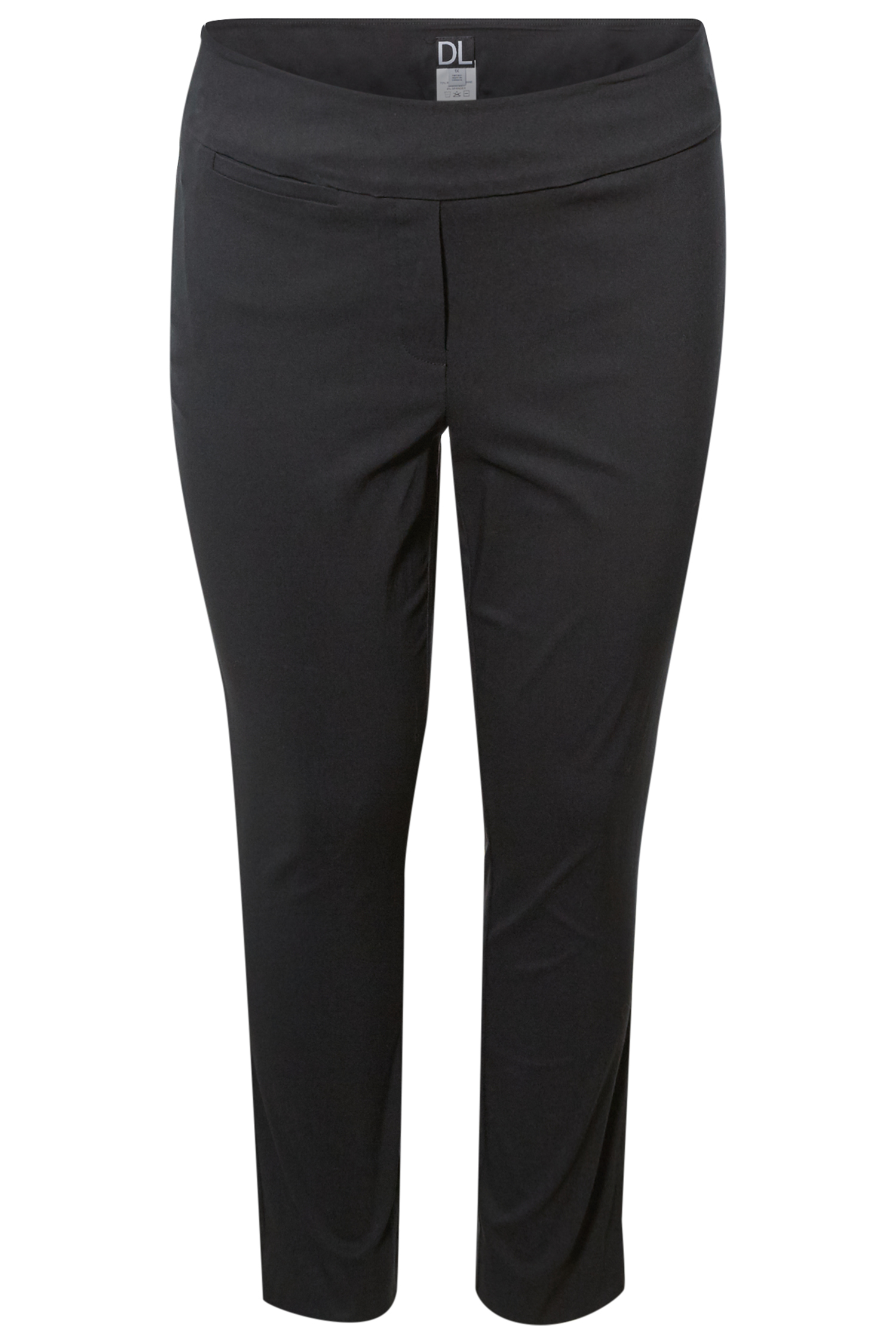 High Rise Straight Leg Ponte Pant