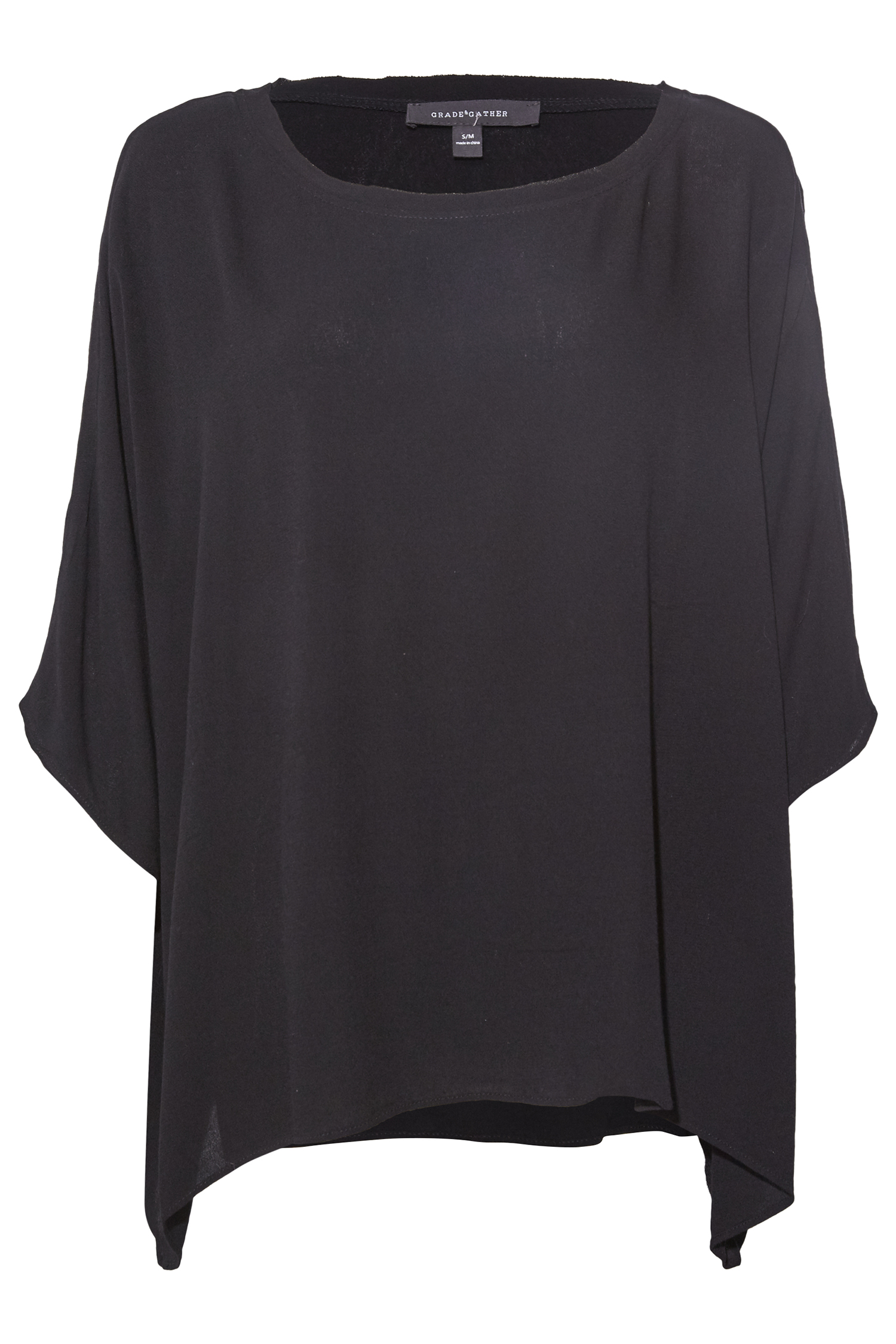 Dolman Sleeve Draped Top