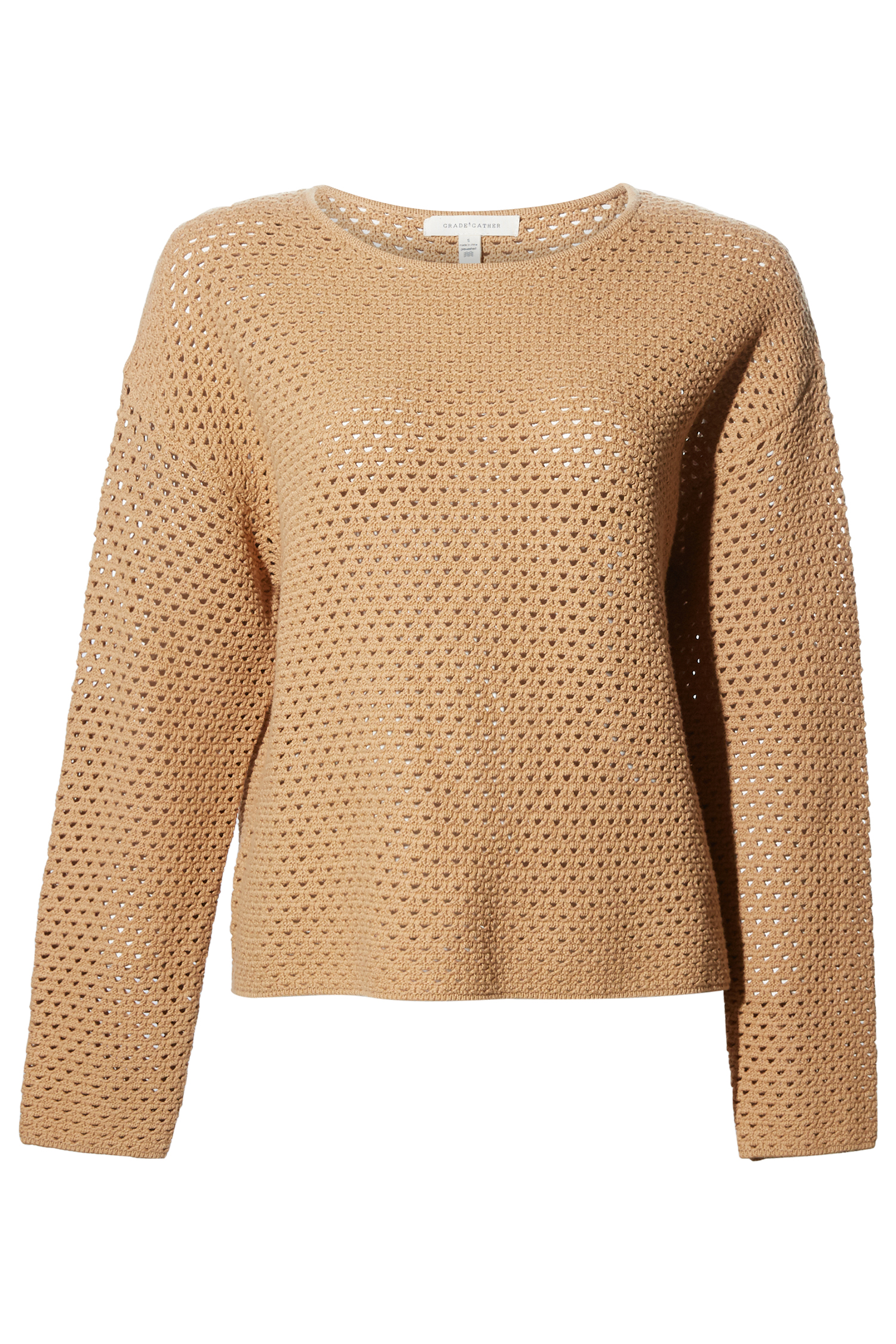 Crochet Knit Long Sleeve