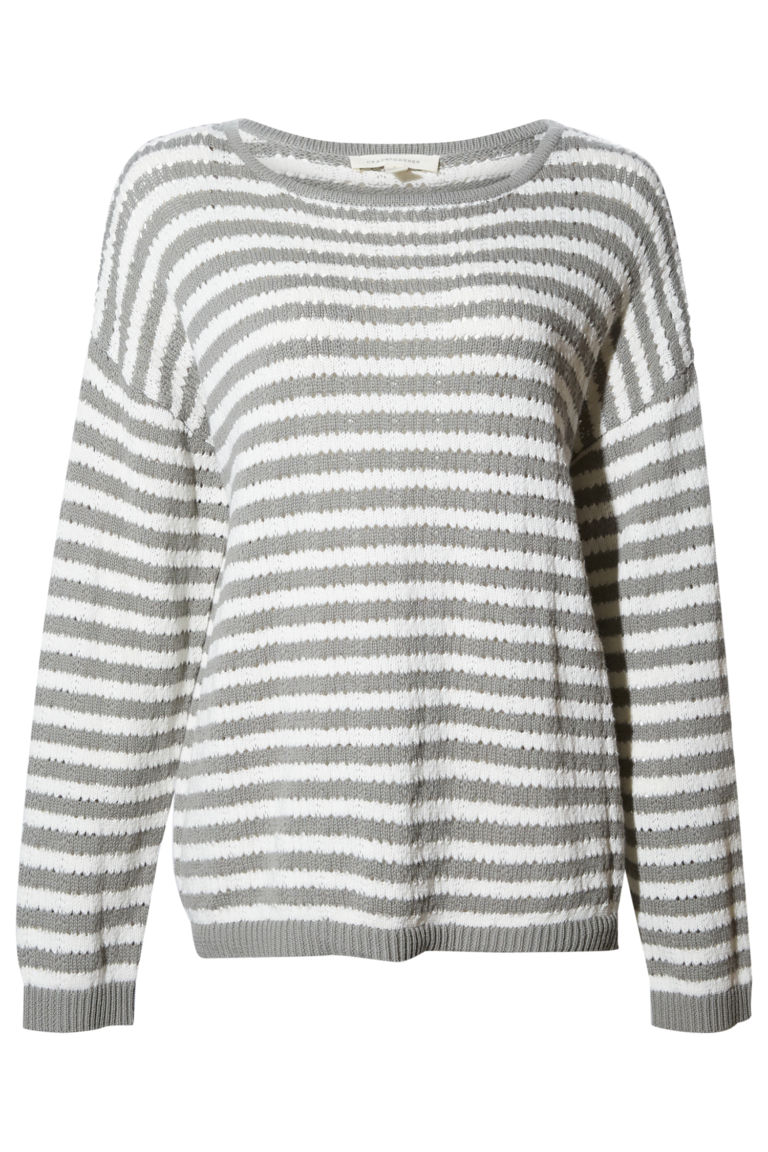 Crochet Stripe Long Sleeve