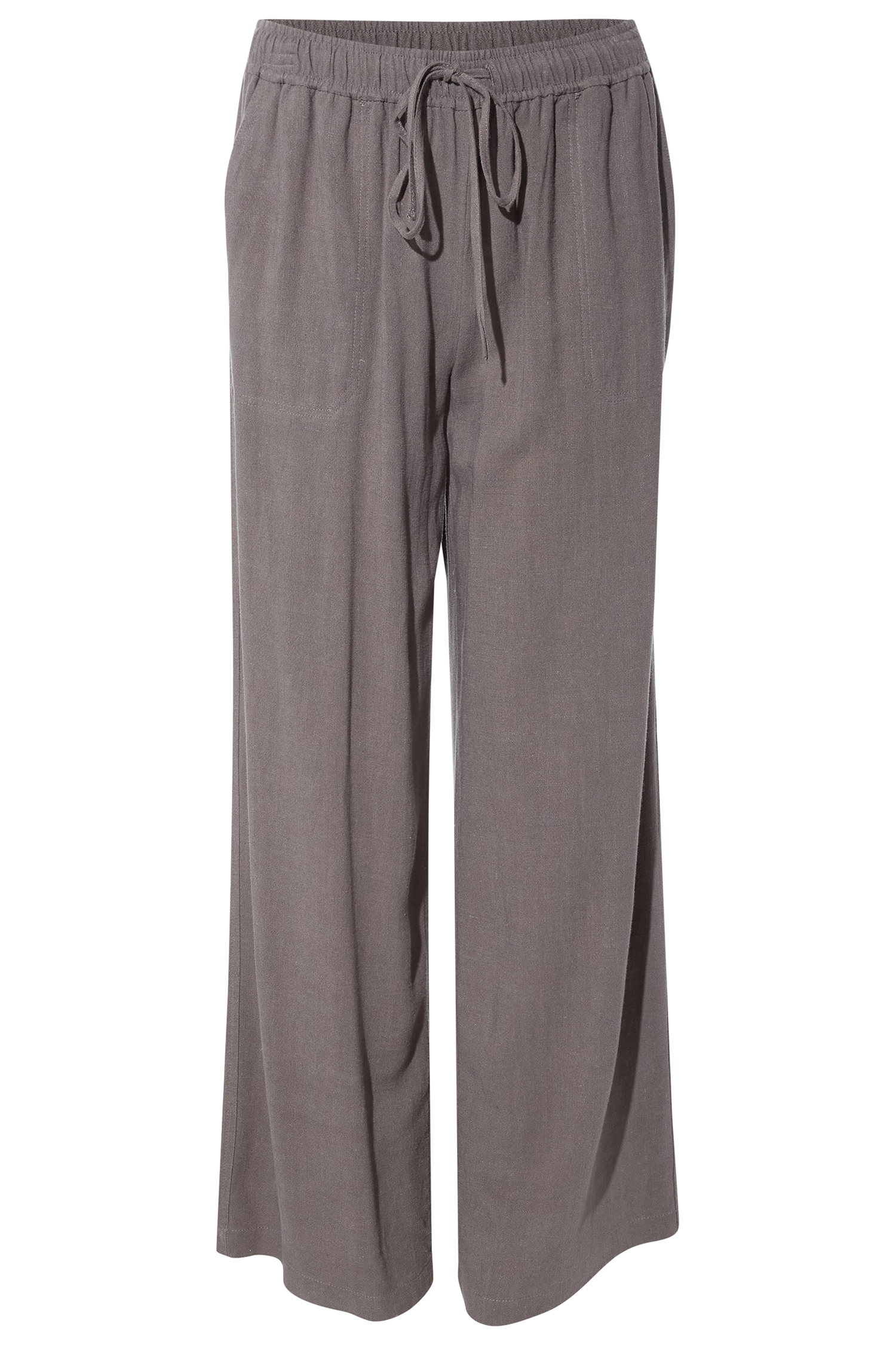 Drawstring Wide Leg Pant