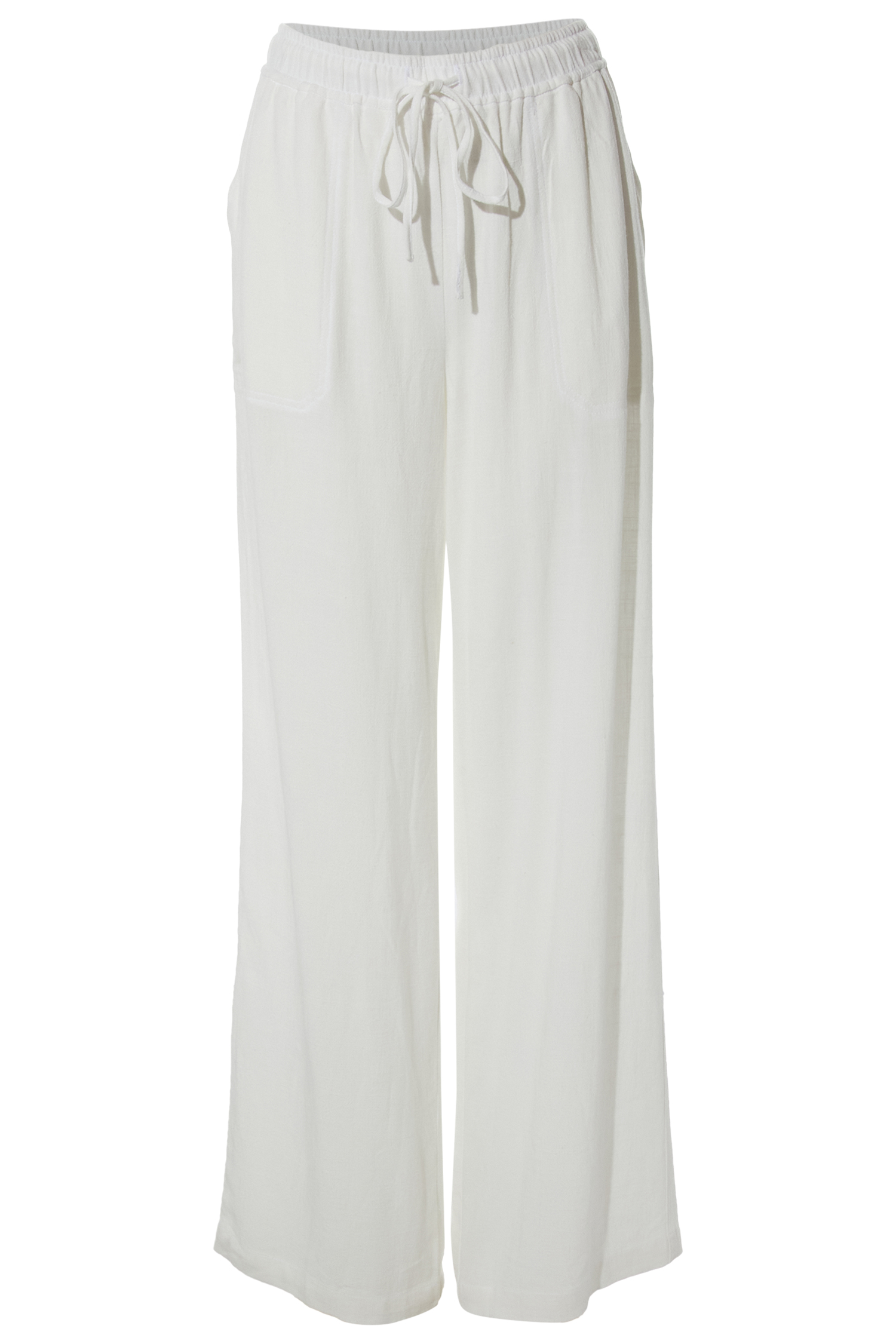 Drawstring Wide Leg Pant