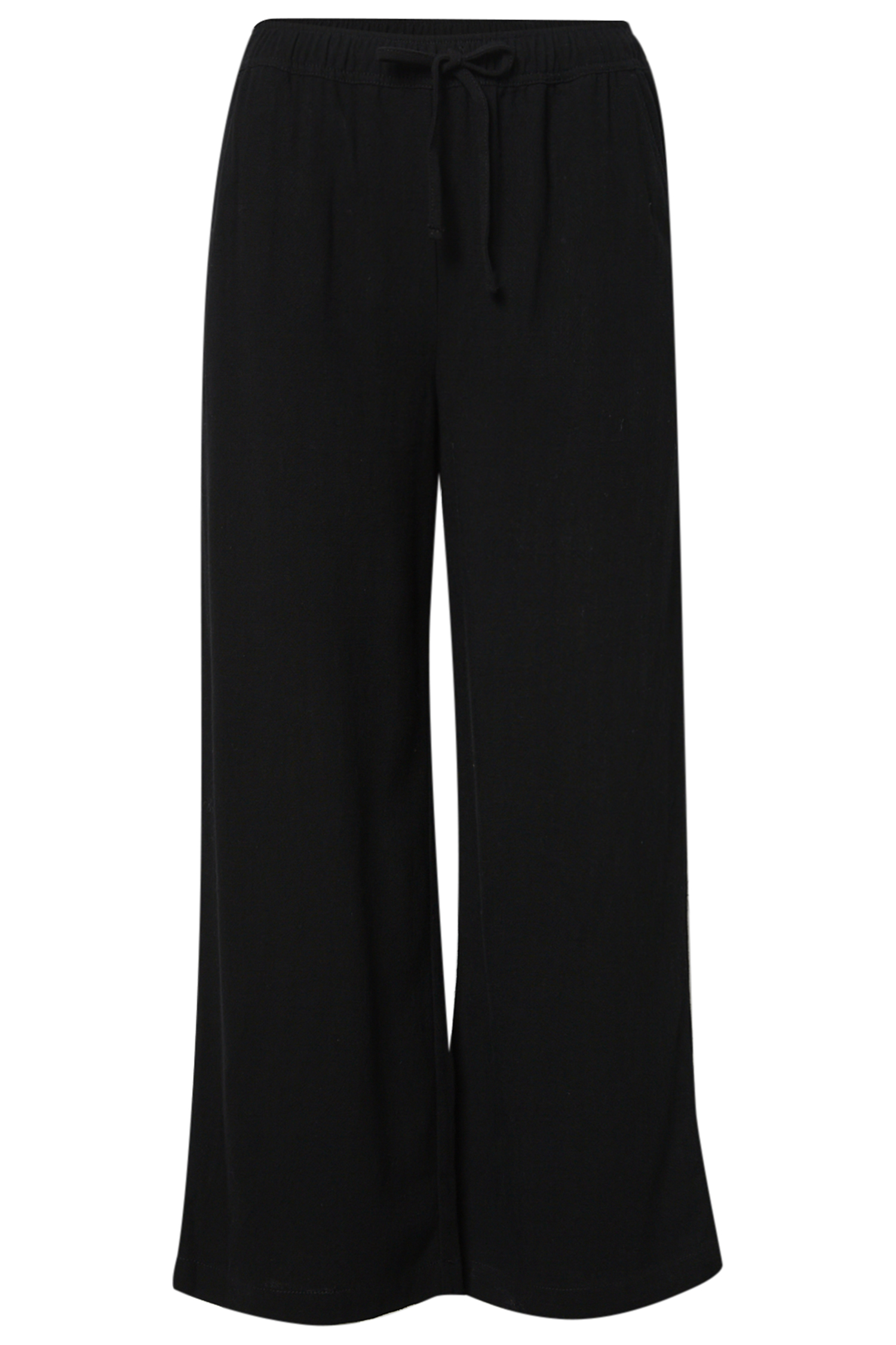 Cropped Wide Leg Pant