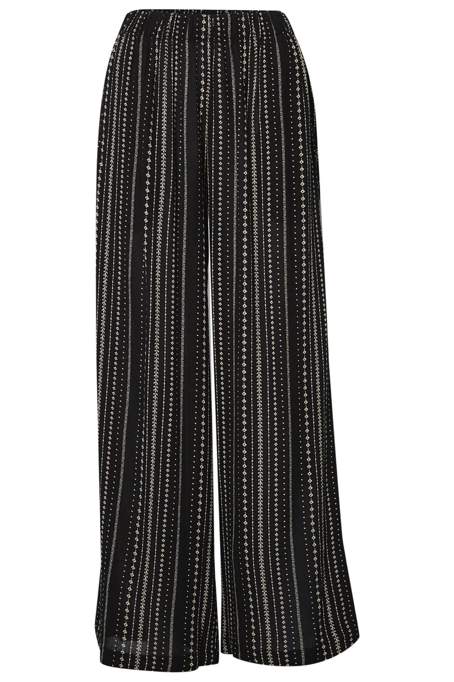 Printed Wide Leg Pant