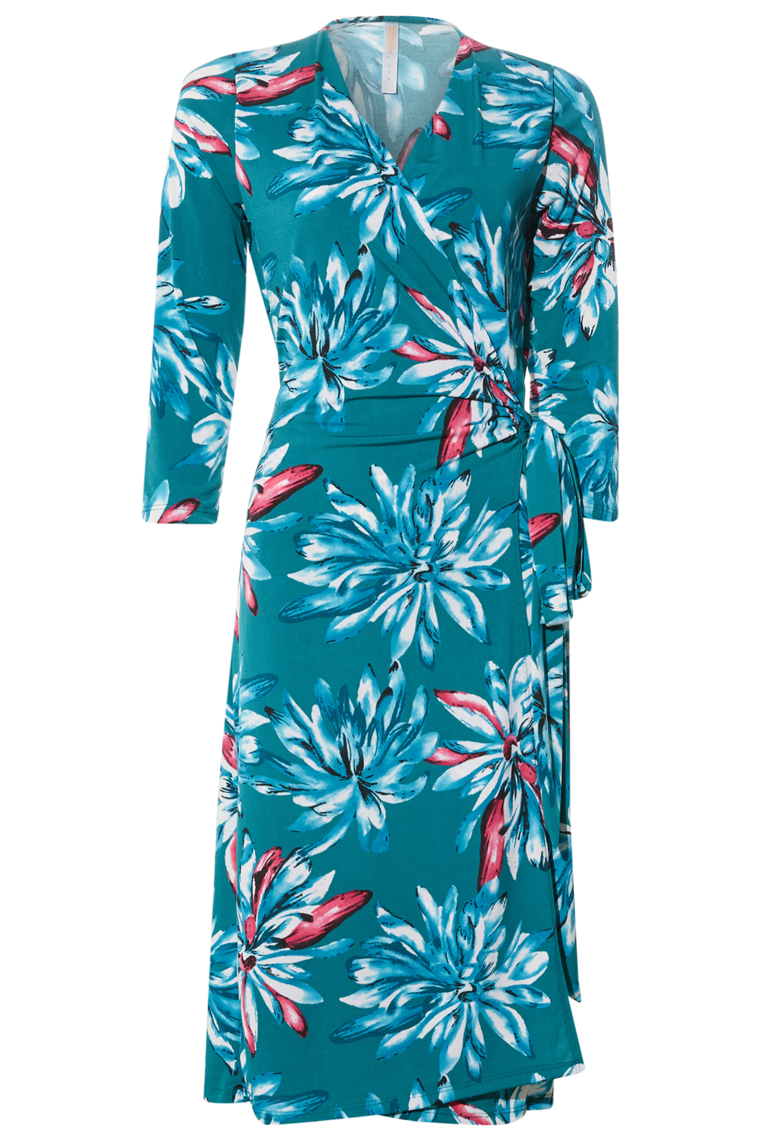 Floral Wrap Dress