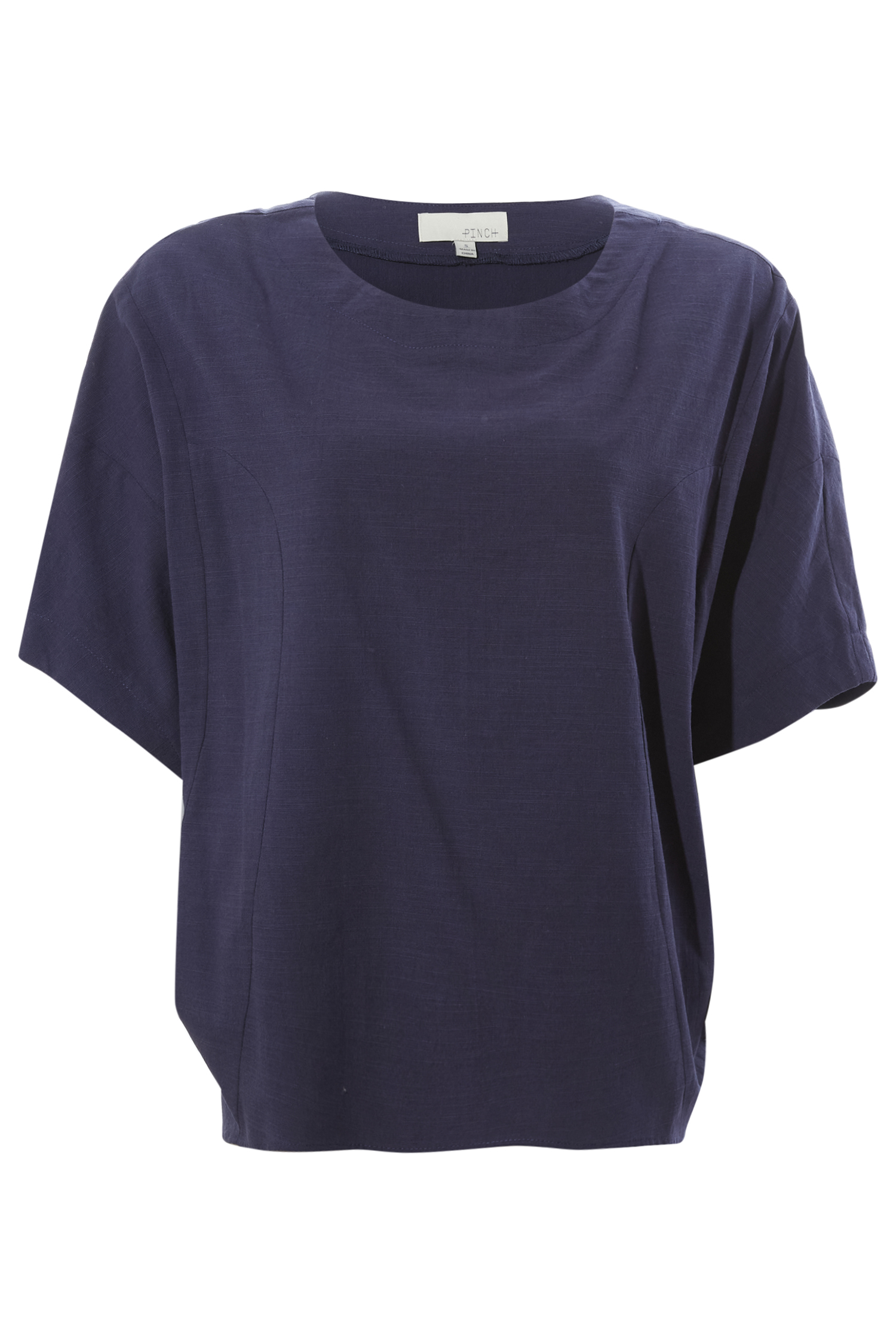 Boat Neck Short Sleeve Top