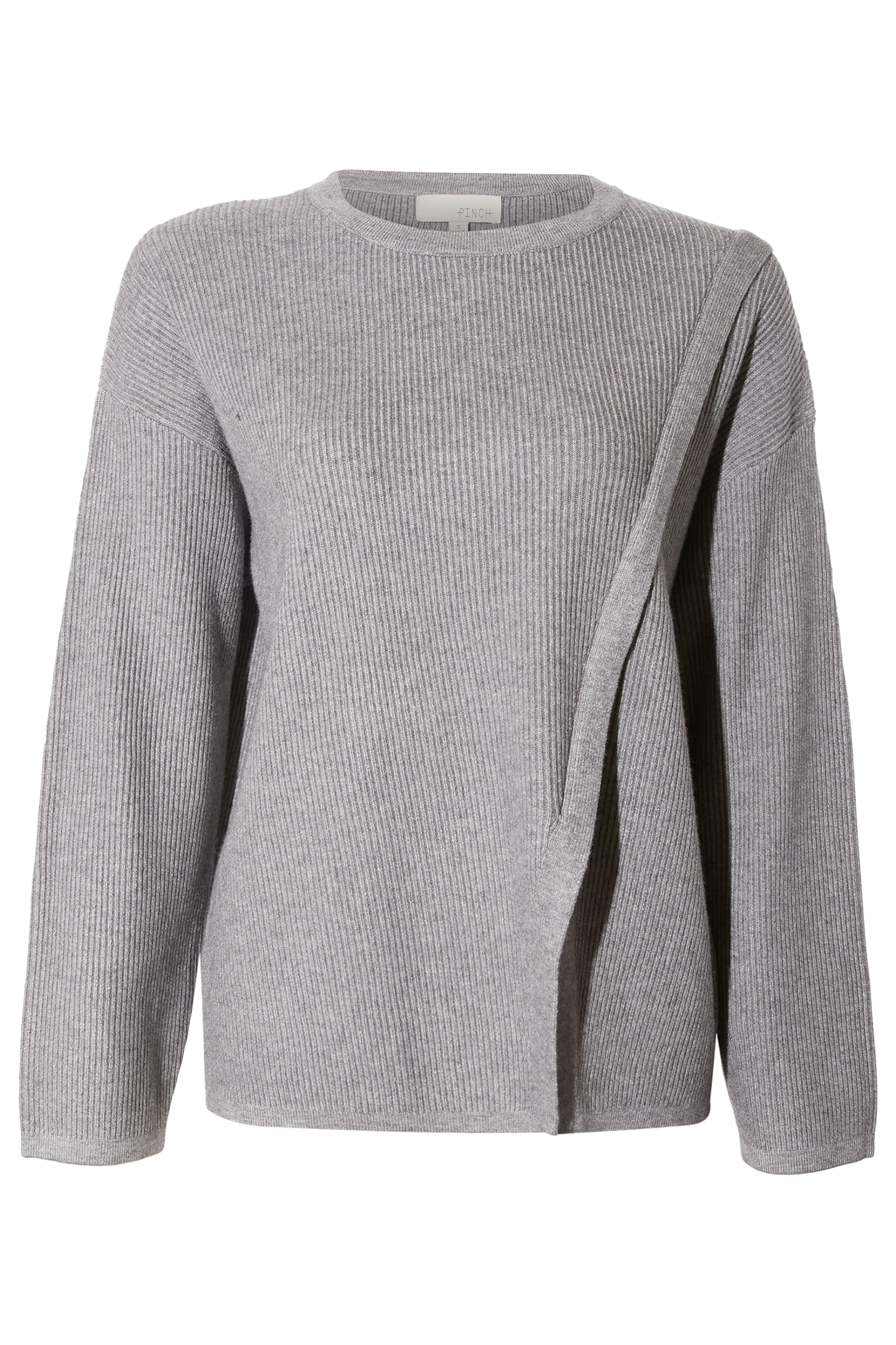 Asymmetrical Slit Long Sleeve