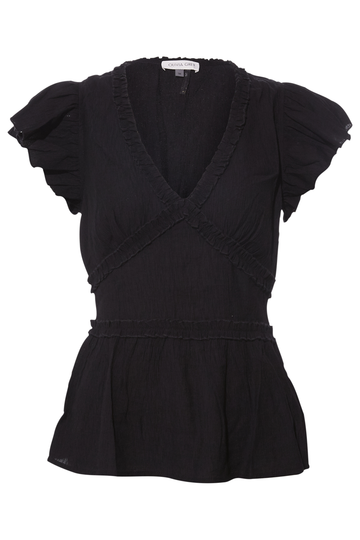 Short Sleeve Tiered Top