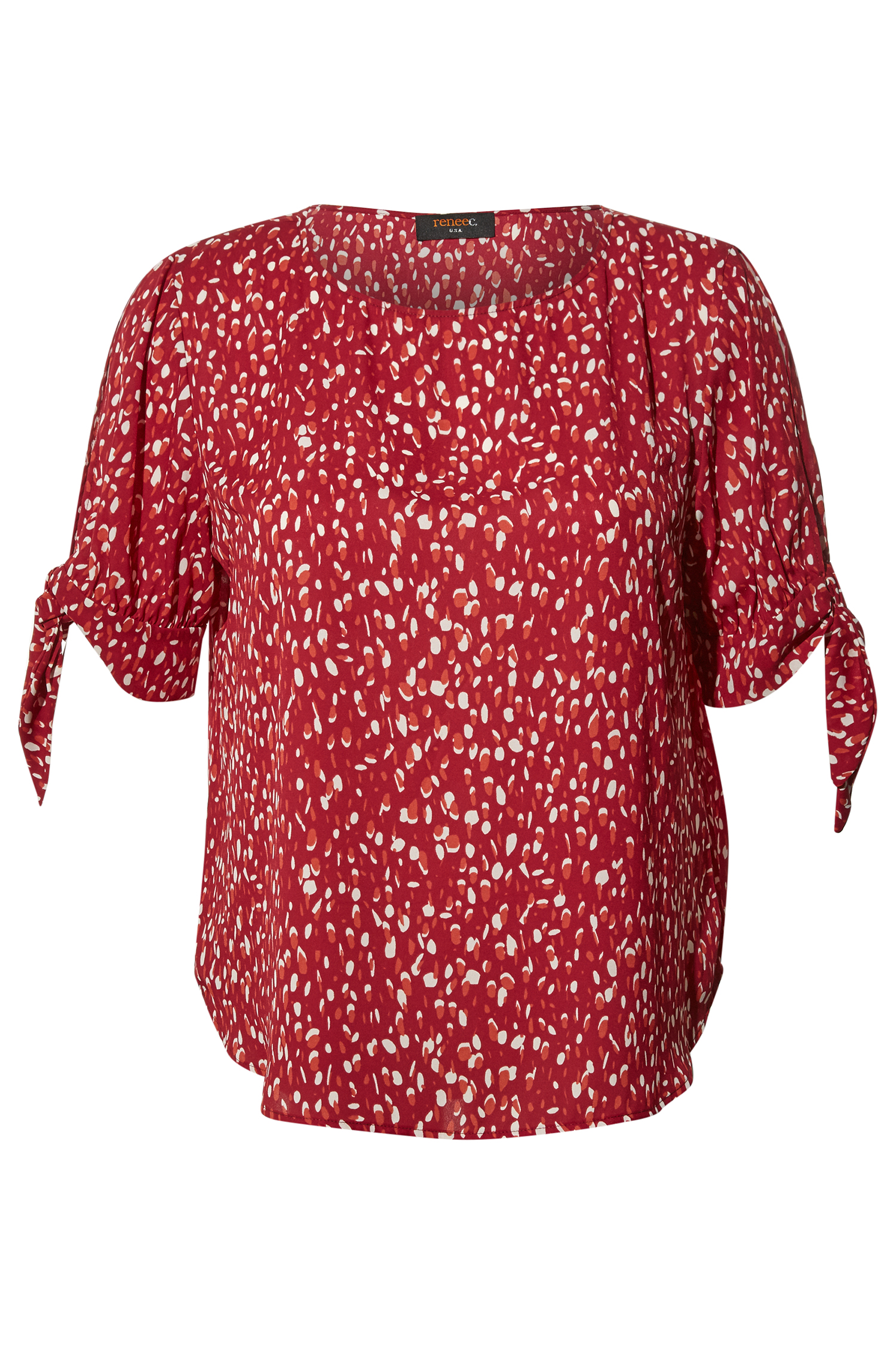 Short Sleeve Printed Top