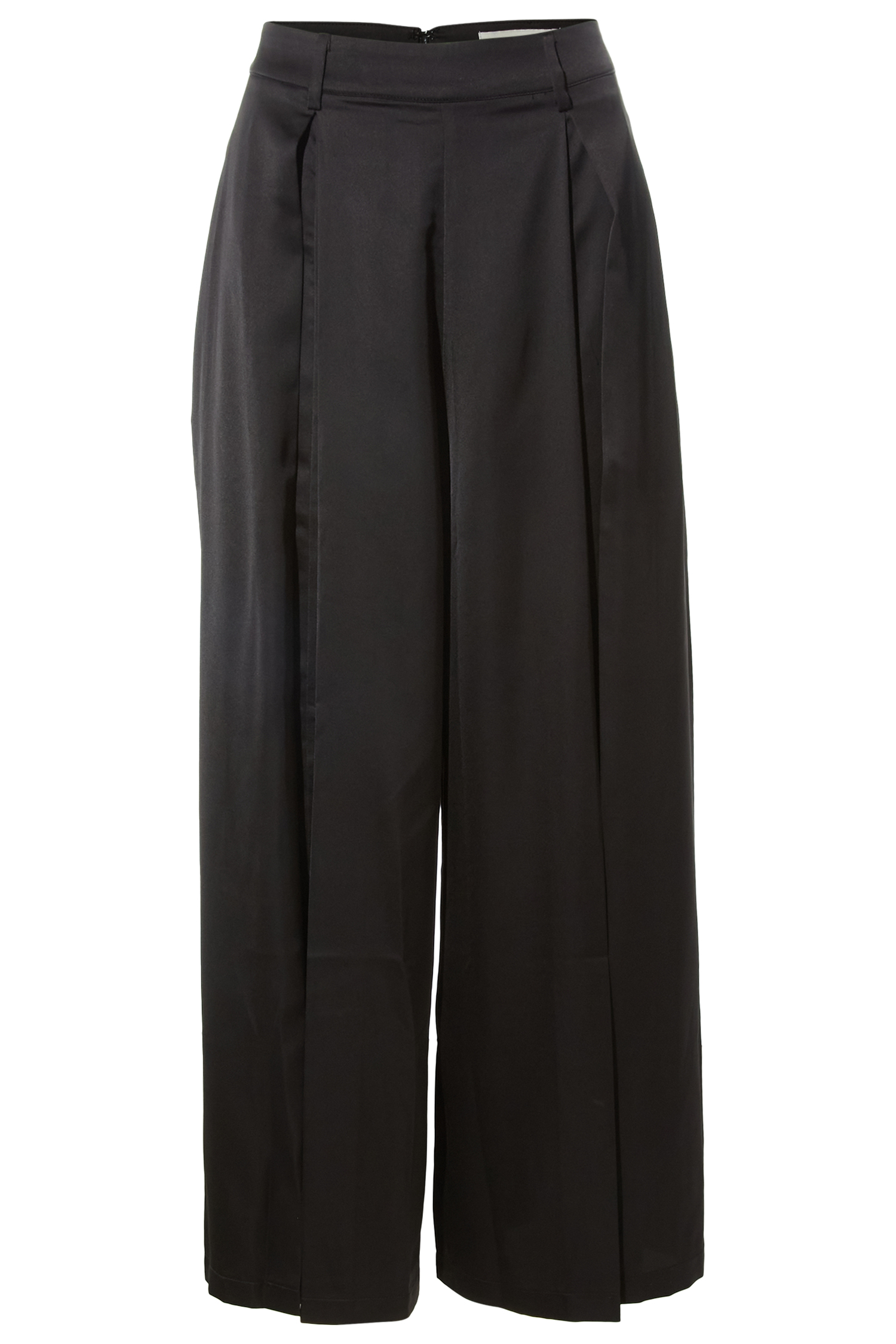 High Rise Side Slit Trousers