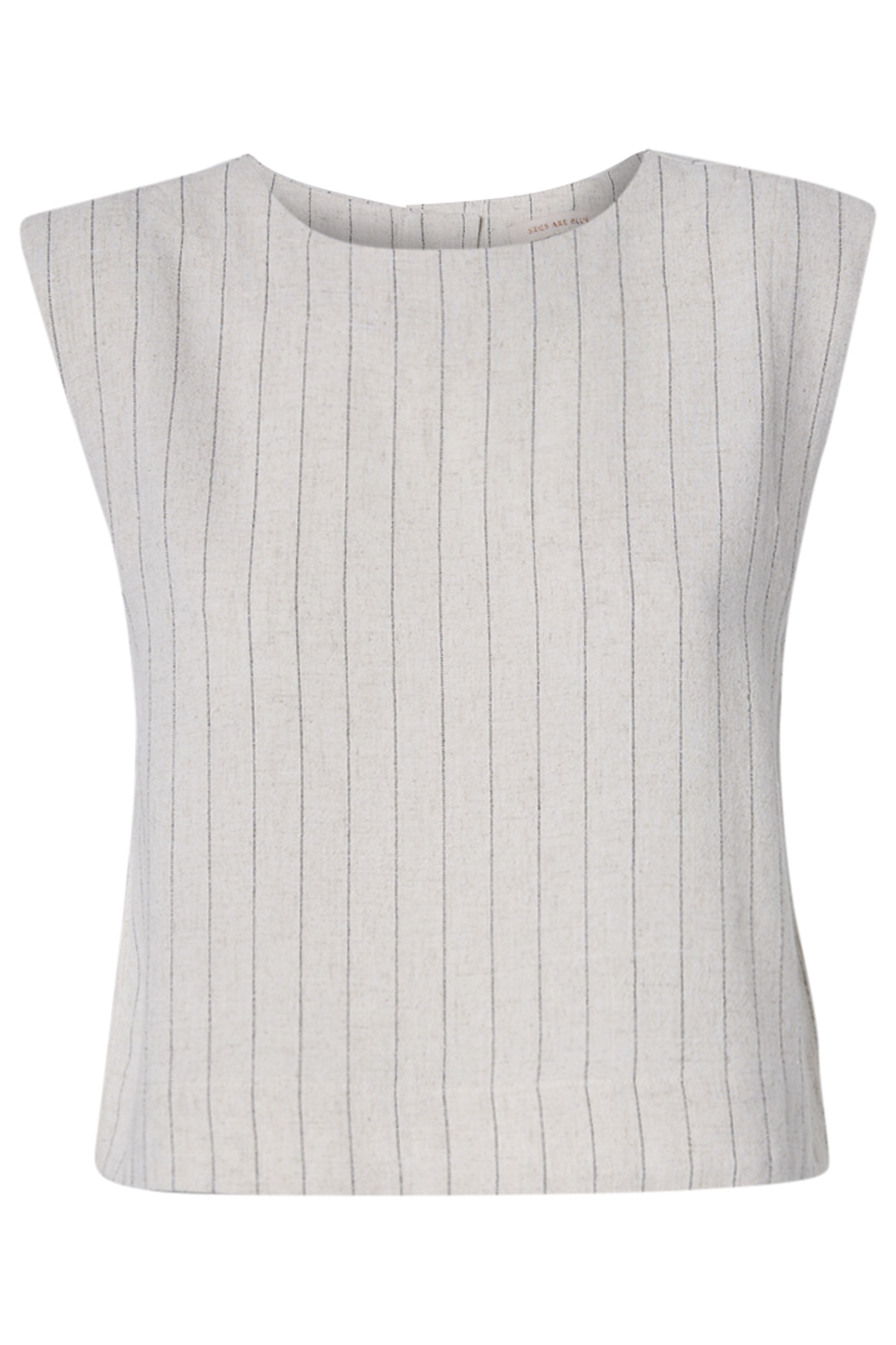 Skies Are Blue Striped Sleeveless Top