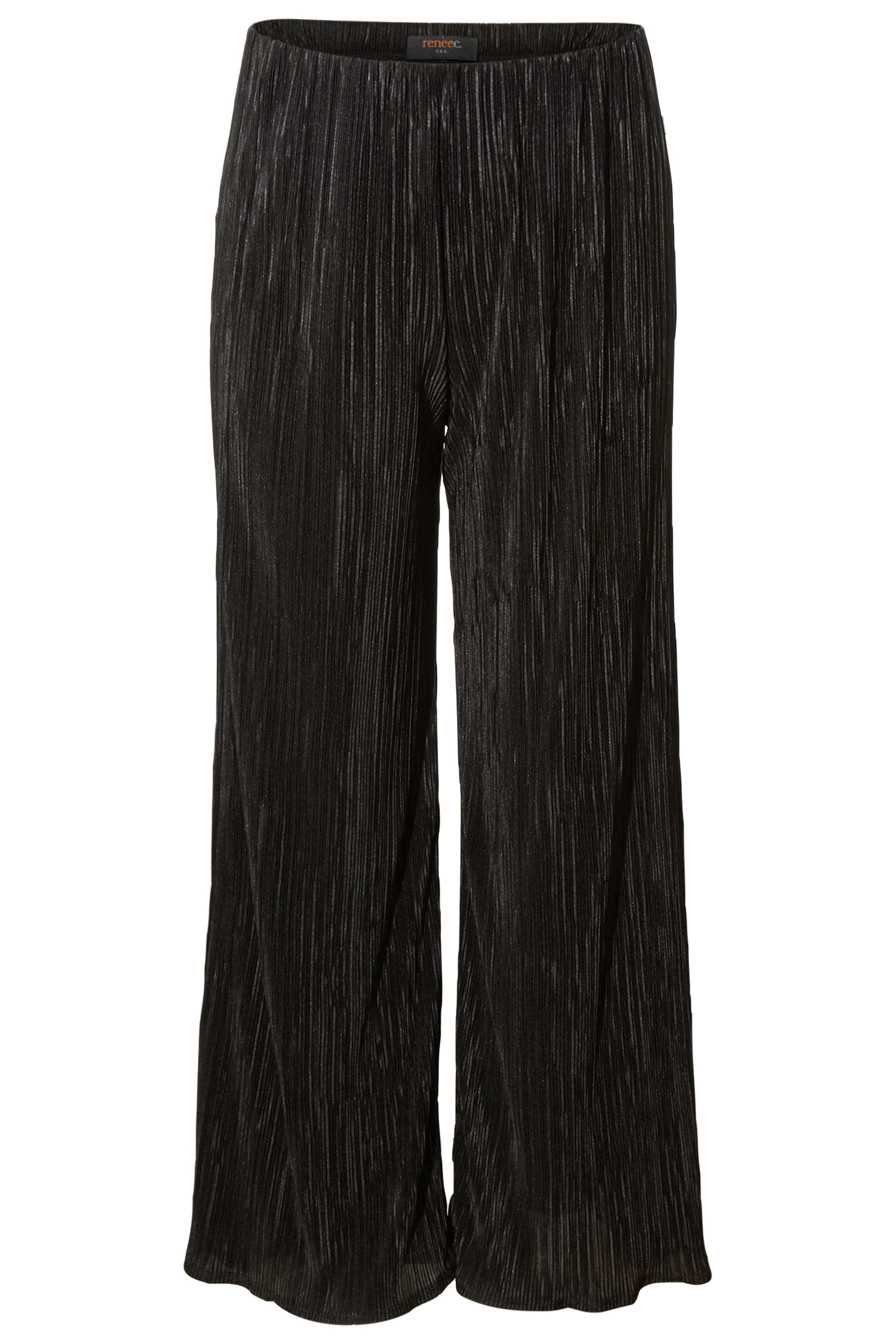 Pleated Wide Leg Pant