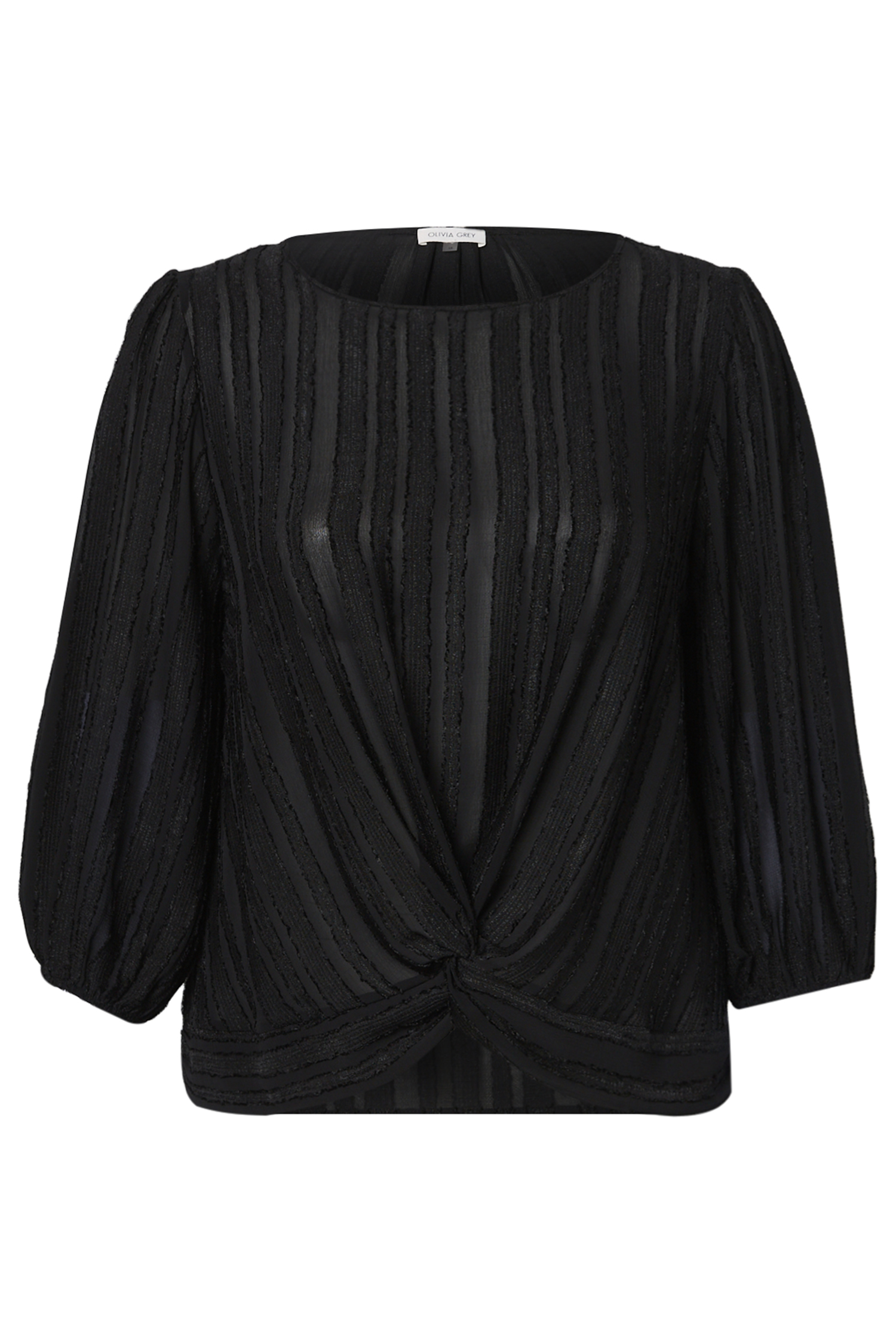 Front Twist Hem Top