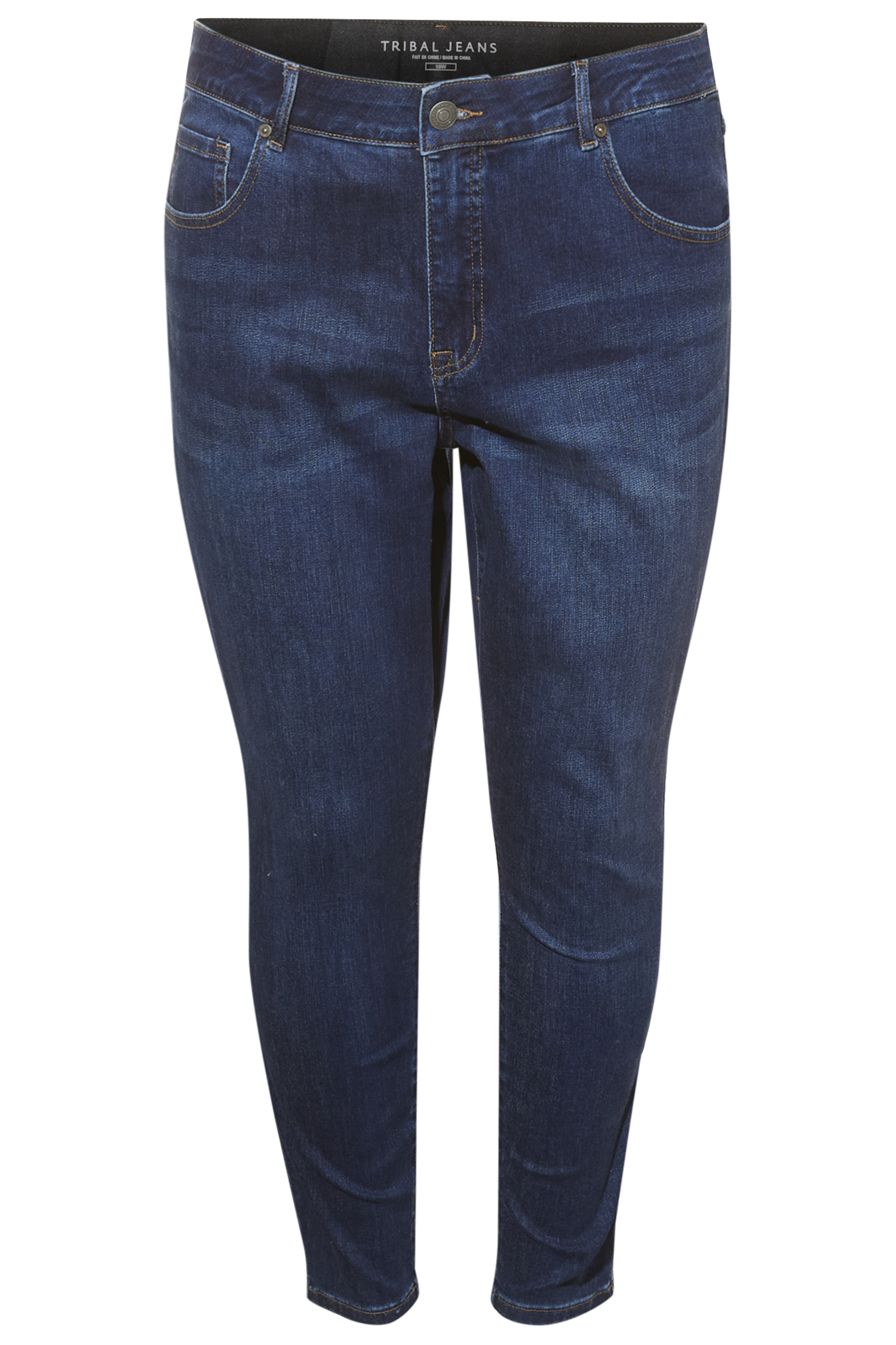 Tribal High Rise Ankle Denim